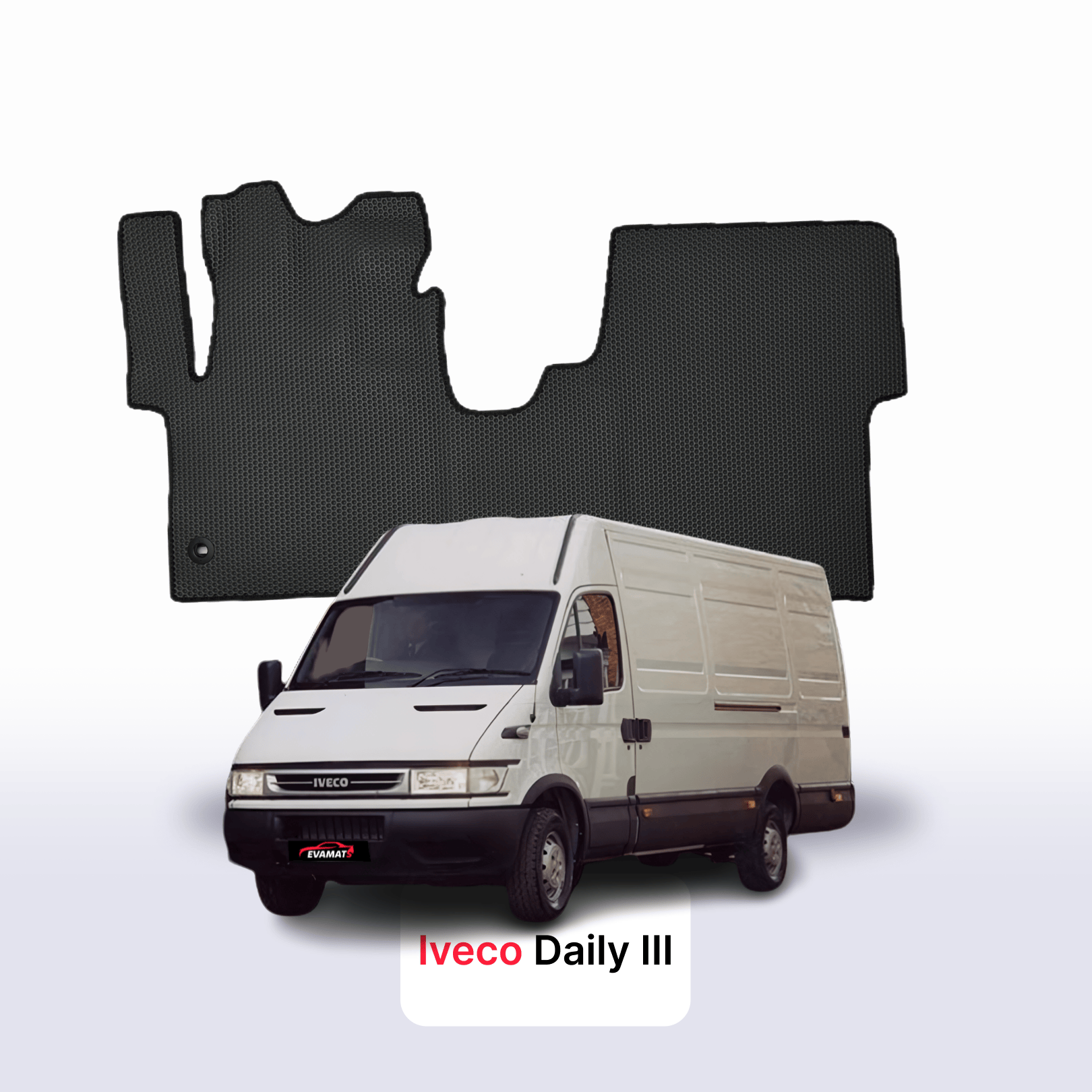 Autokoberce EVAMATS pro Iveco Daily 3 gen 1999-2014 rok VAN Autokoberce EVAMATS pro Iveco Daily 3 gen 1999-2014 rok VAN