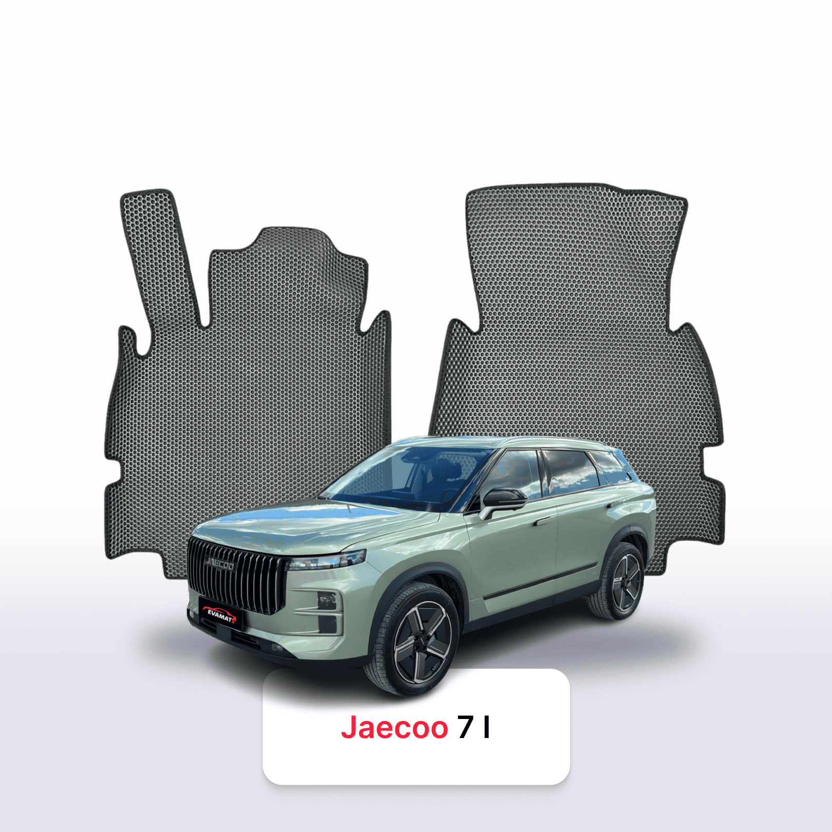 Autokoberce EVAMATS pro Jaecoo 7 1. generace 2023-2026 rok SUV Autokoberce EVAMATS pro Jaecoo 7 1. generace 2023-2026 rok SUV
