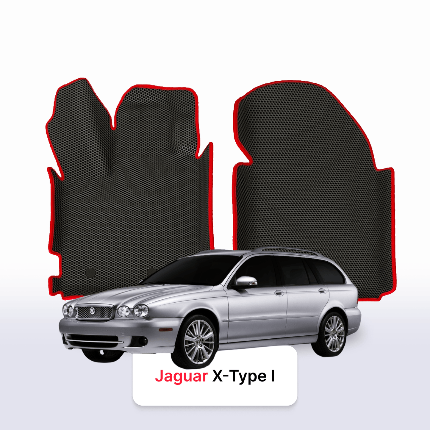 Autokoberce EVAMATS pro Jaguar X-Type 1 gen 2001-2009 rok STATION WAGON
