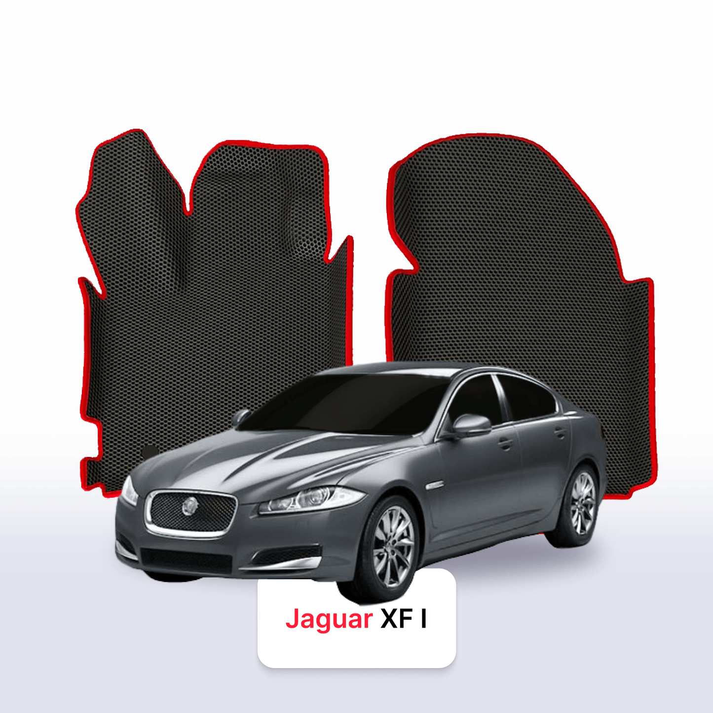 Autokoberce EVAMATS pro Jaguar XF 1 gen 2007-2015 rok SEDAN