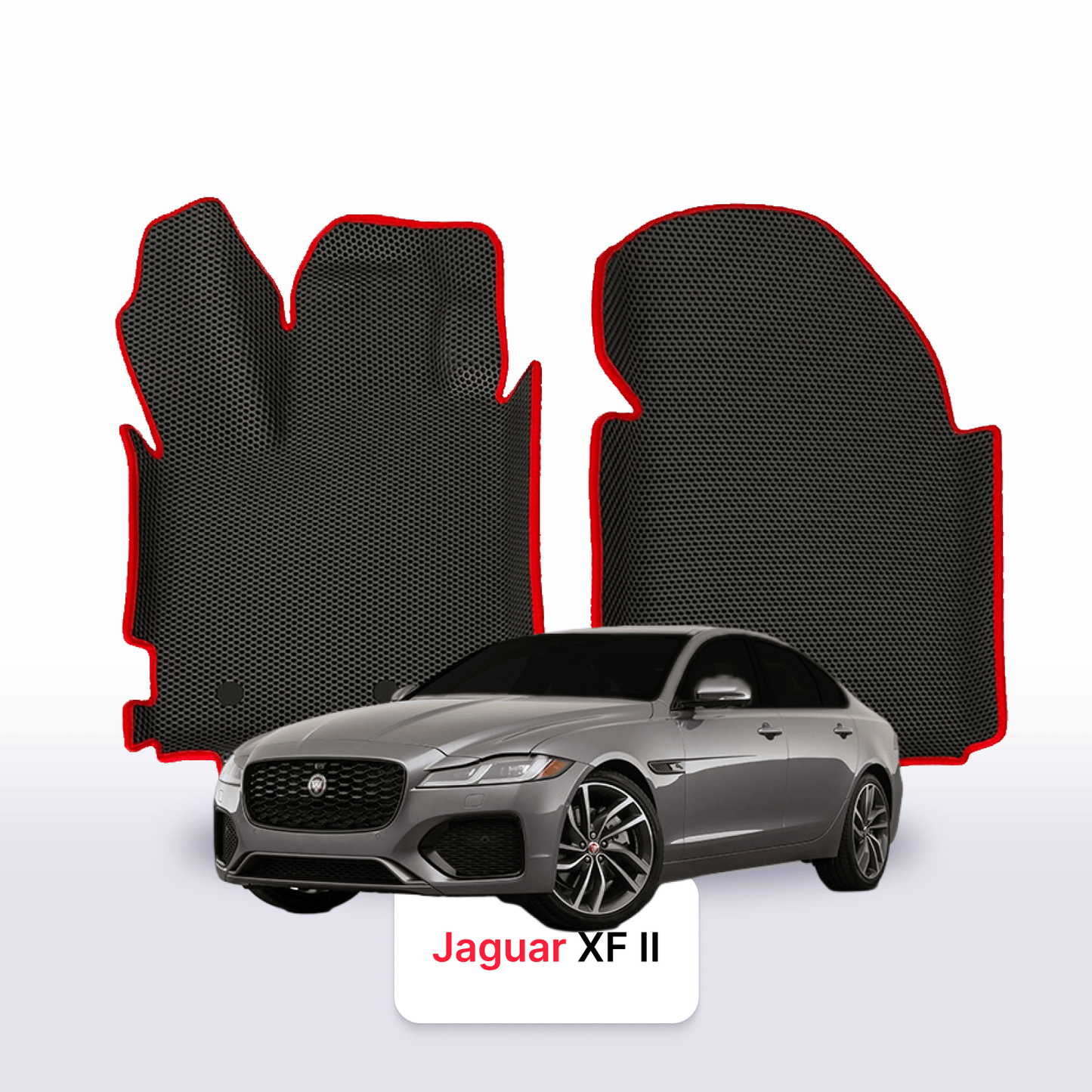 Autokoberce EVAMATS pro Jaguar XF 2 gen 2015-2025 rok SEDAN