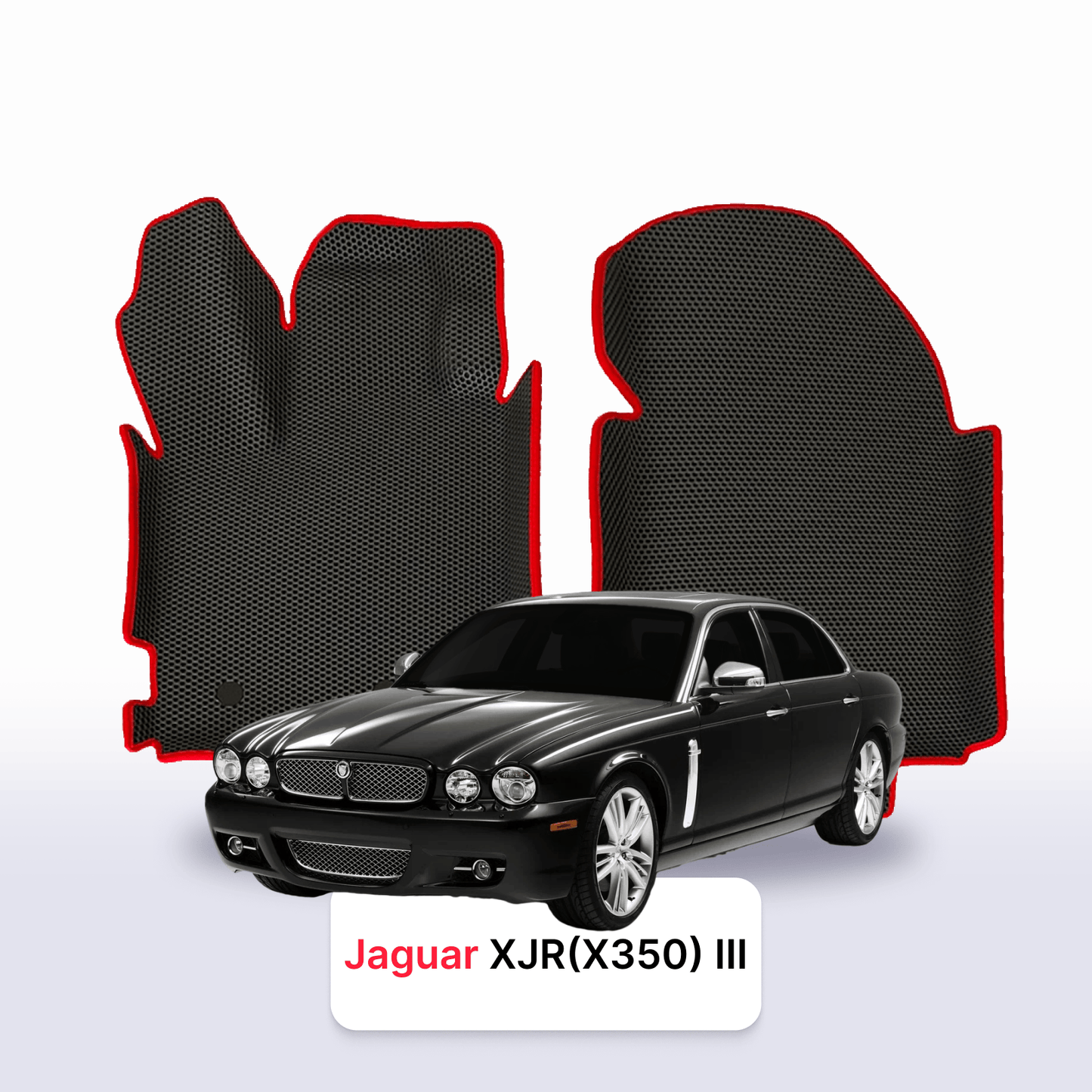 Autokoberce EVAMATS pro Jaguar XJR(X350) 3 gen 2003-2007 rok SEDAN