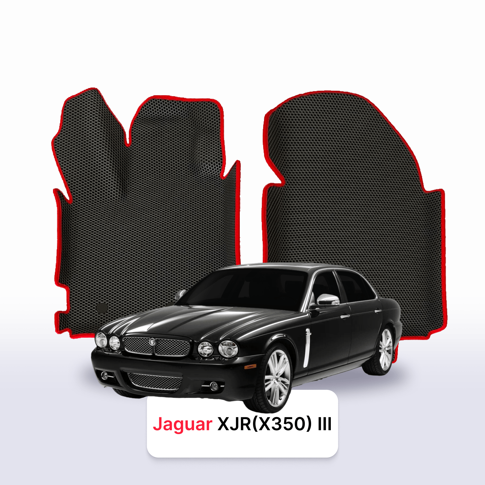 Autokoberce EVAMATS pro Jaguar XJR(X350) 3 gen 2003-2007 rok SEDAN Autokoberce EVAMATS pro Jaguar XJR(X350) 3 gen 2003-2007 rok SEDAN