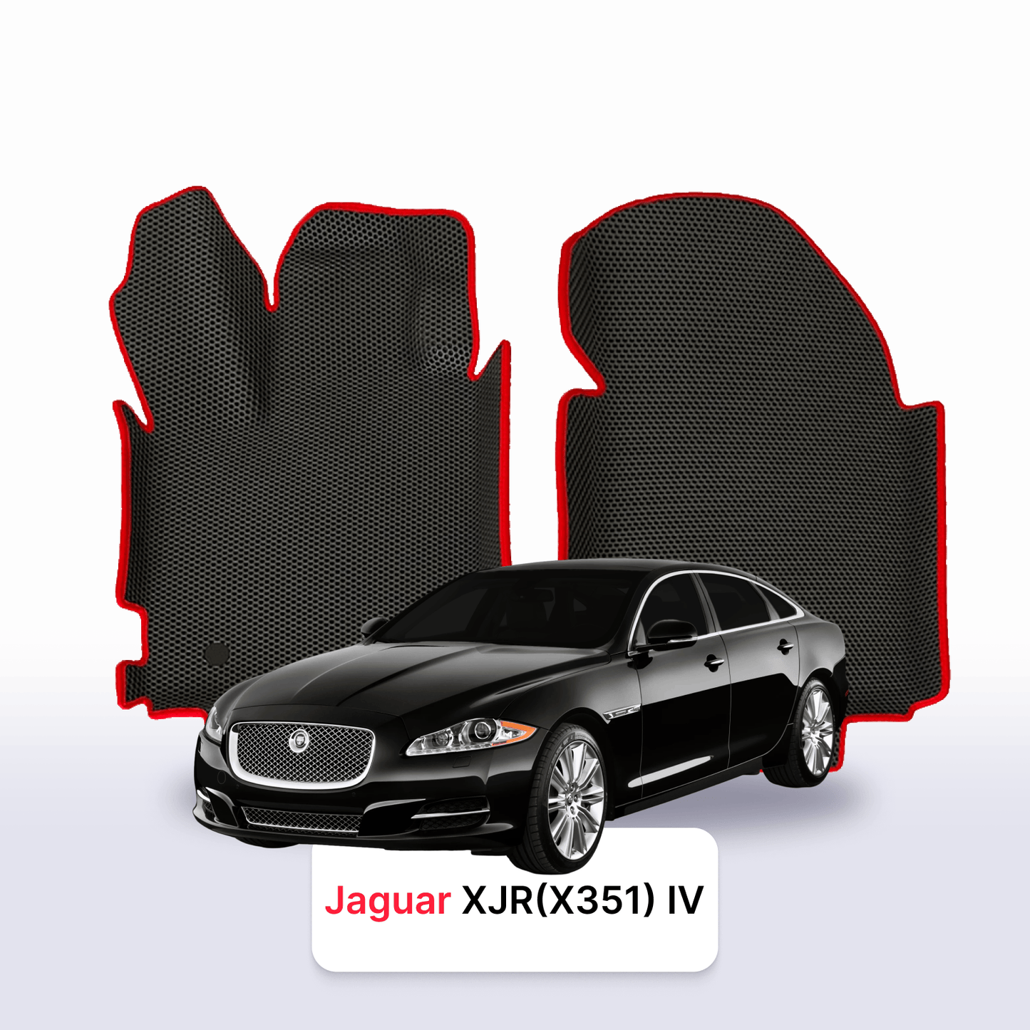 Autokoberce EVAMATS pro Jaguar XJR(X351) 4 gen 2013-2019 rok SEDAN