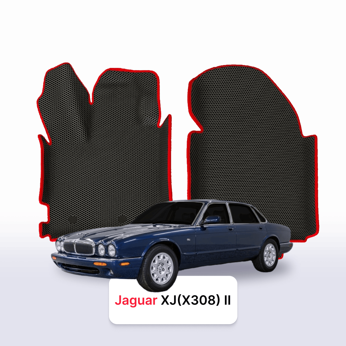 Autokoberce EVAMATS pro Jaguar XJ(X308) 2 gen 1997-2003 rok LONG SEDAN LWB