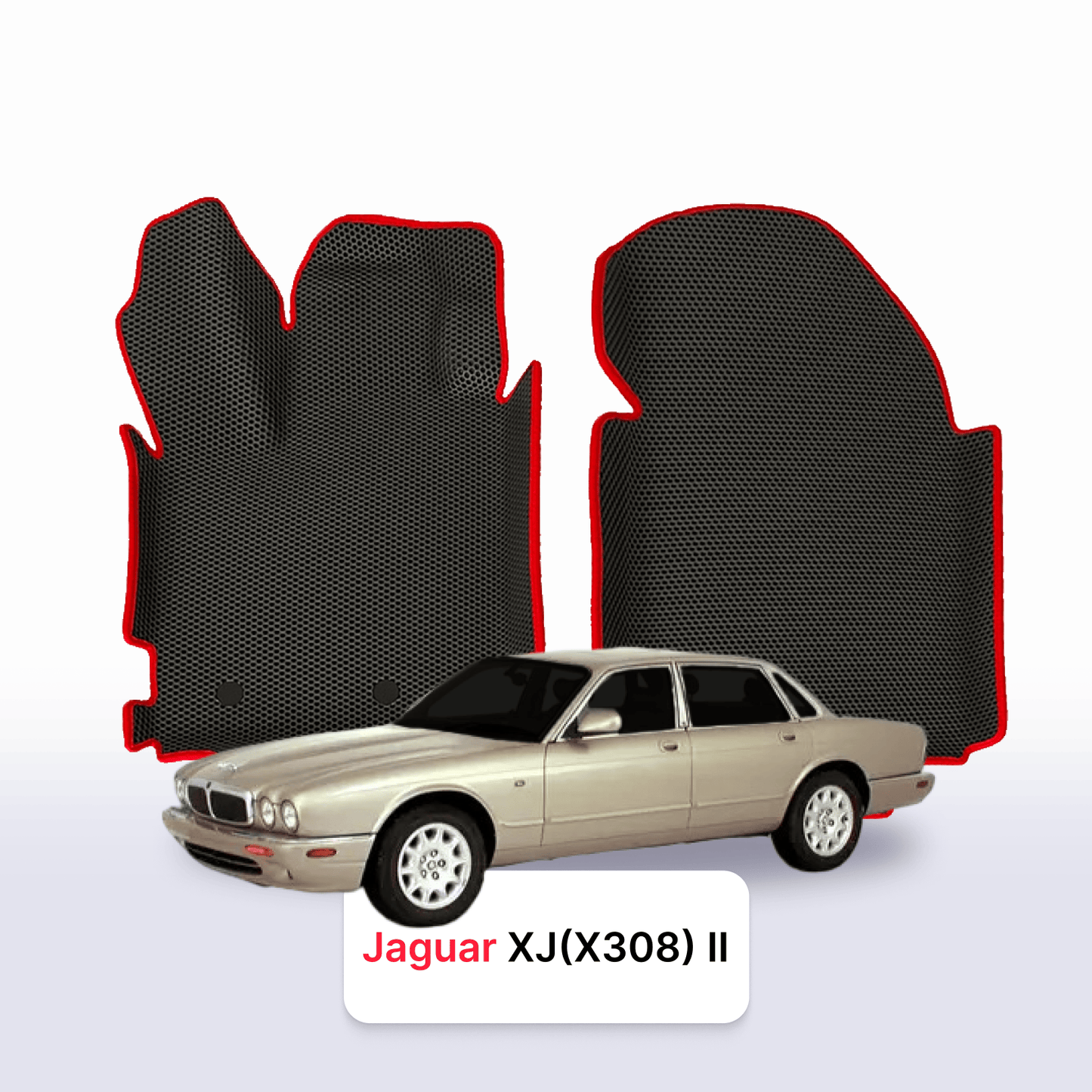 Autokoberce EVAMATS pro Jaguar XJ(X308) 2 gen 1997-2003 rok SEDAN