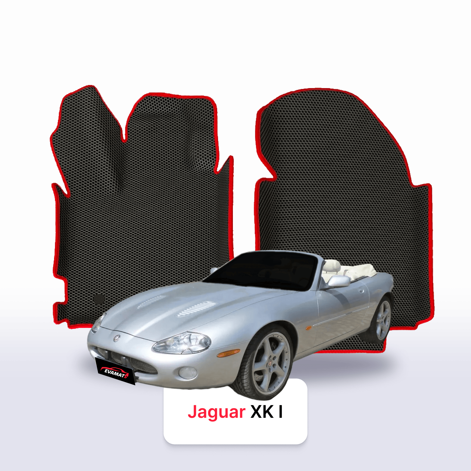Autokoberce EVAMATS pro Jaguar XK 1 gen 1996-2006 rok CABRIO Autokoberce EVAMATS pro Jaguar XK 1 gen 1996-2006 rok CABRIO