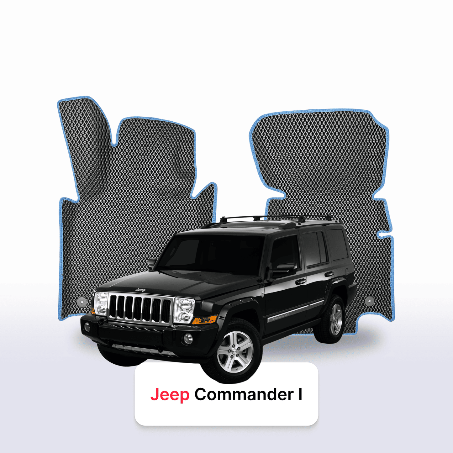 Autokoberce EVAMATS pro SUV Jeep Commander 1 gen 2005-2010