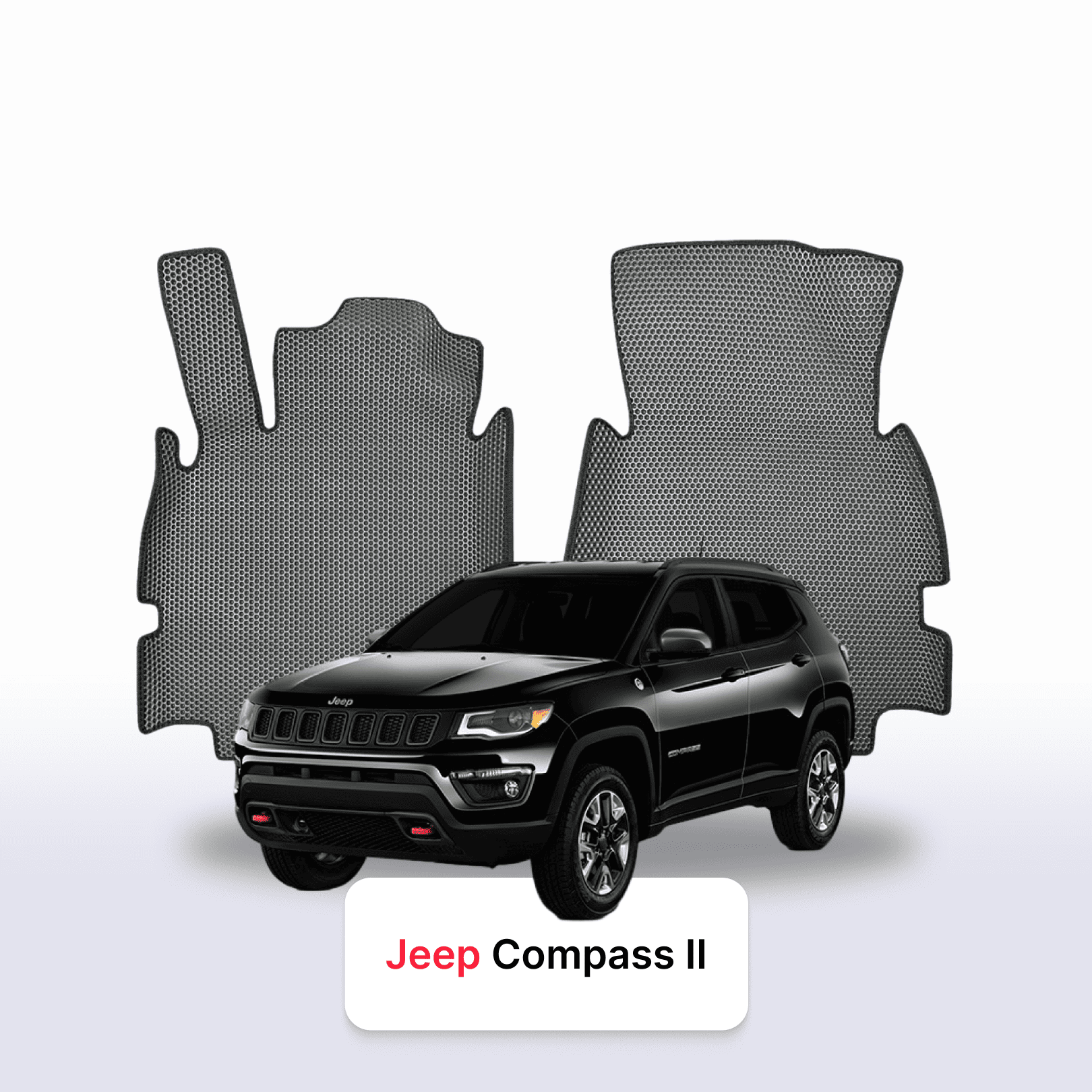 Autokoberce EVAMATS pro SUV Jeep Compass 2 gen 2017-2025 rok Autokoberce EVAMATS pro SUV Jeep Compass 2 gen 2017-2025 rok