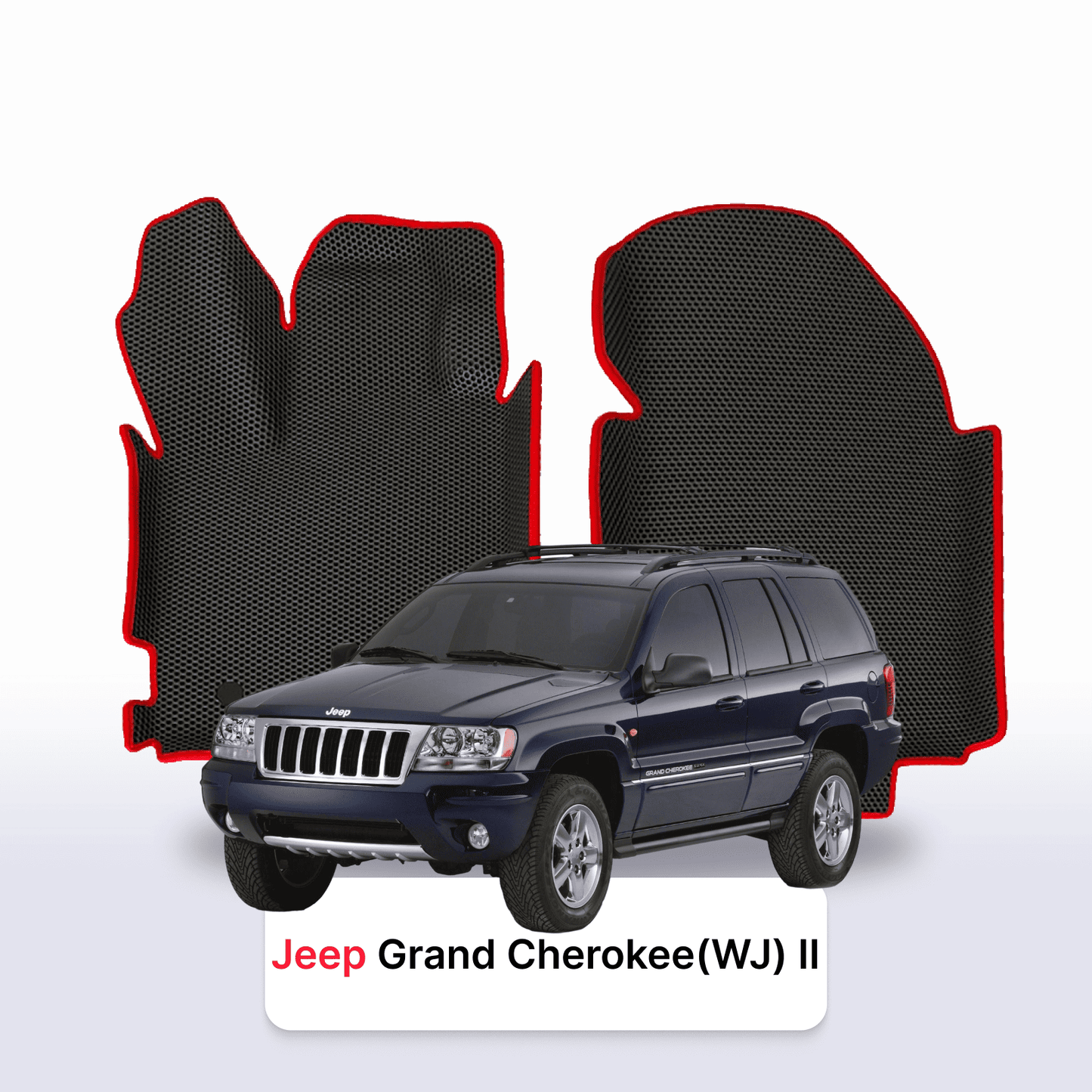 Autokoberce EVAMATS pro SUV Jeep Grand Cherokee(WJ) 2 gen 1998-2004