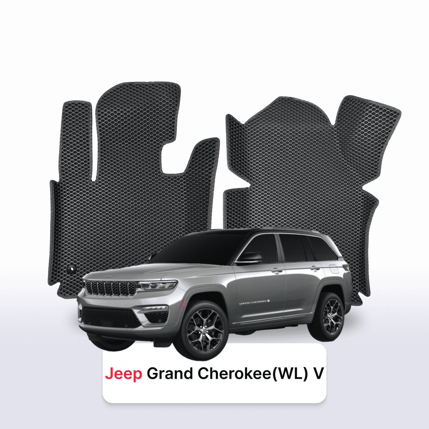 Autokoberce EVAMATS pro Jeep Grand Cherokee(WL) 5 gen 2021-2025 rok LONG SUV