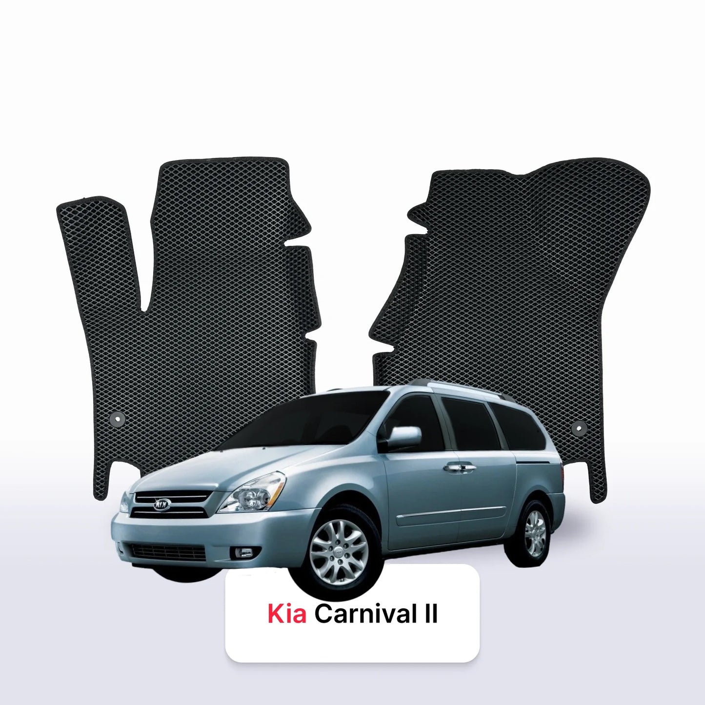 Autokoberce EVAMATS pro Kia Carnival II gen 2006-2014 rok MINIVAN