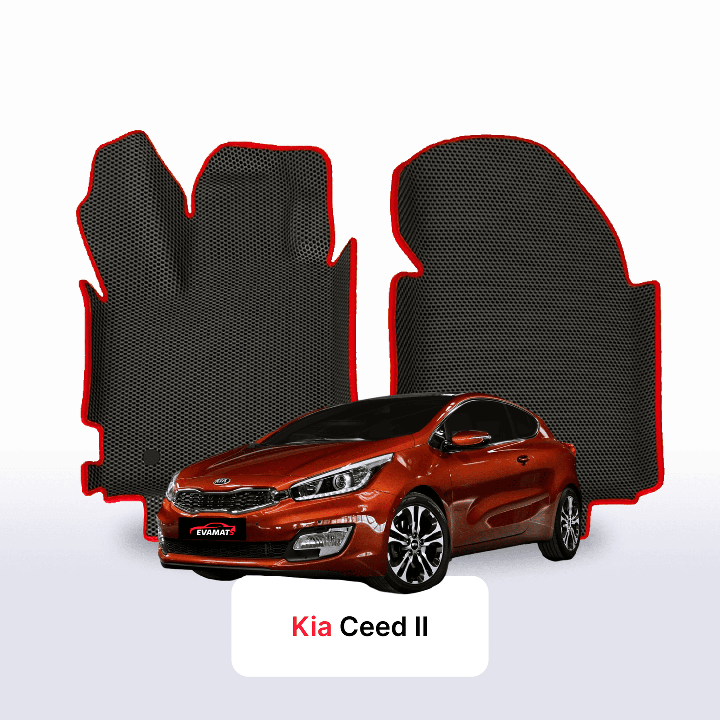 Autokoberce EVAMATS pro Kia Ceed II gen 2012-2018 rok HATCHBACK 3dv.