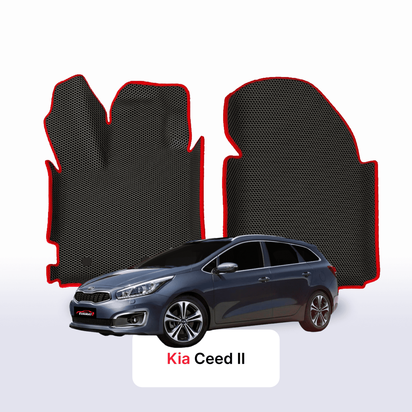 Autokoberce EVAMATS pro Kia Ceed II gen 2012-2018 rok STATION WAGON