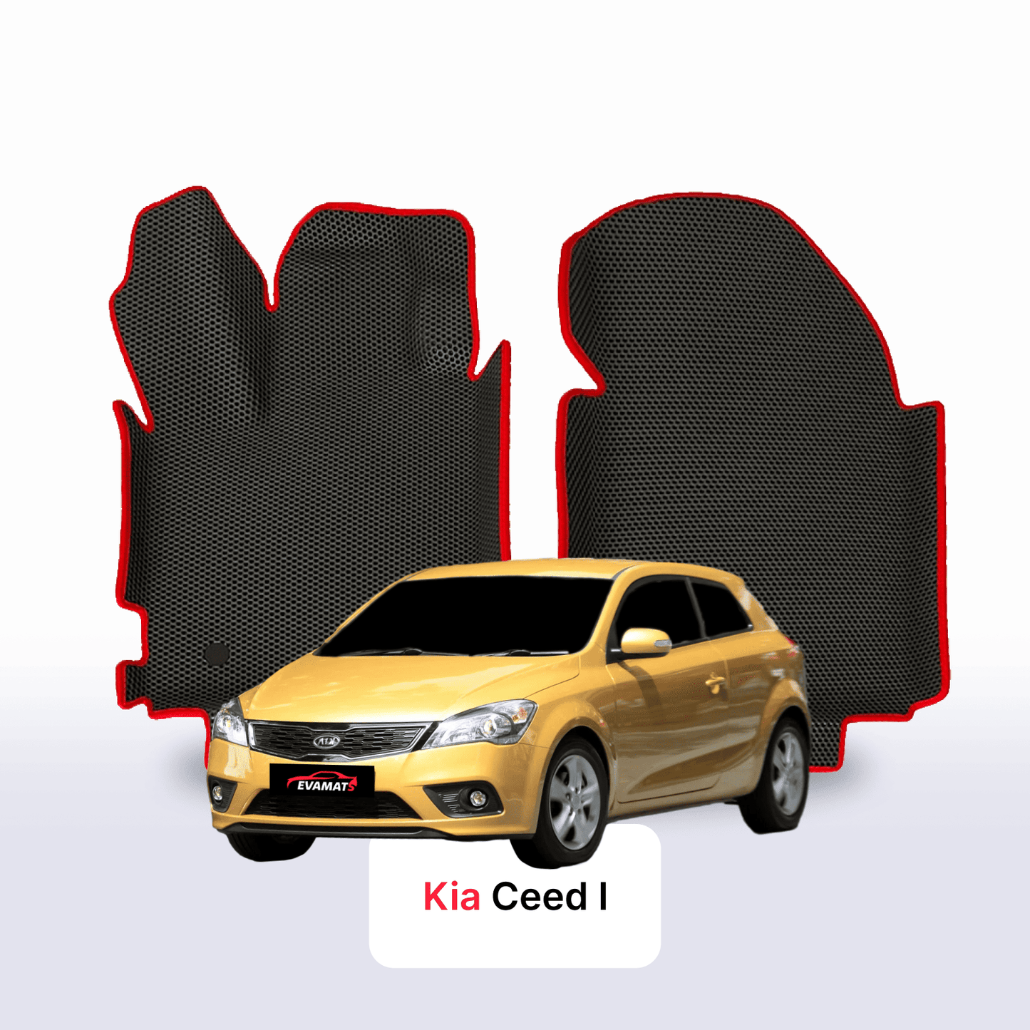 Autokoberce EVAMATS pro Kia Ceed I gen 2006-2012 rok HATCHBACK 3dv.