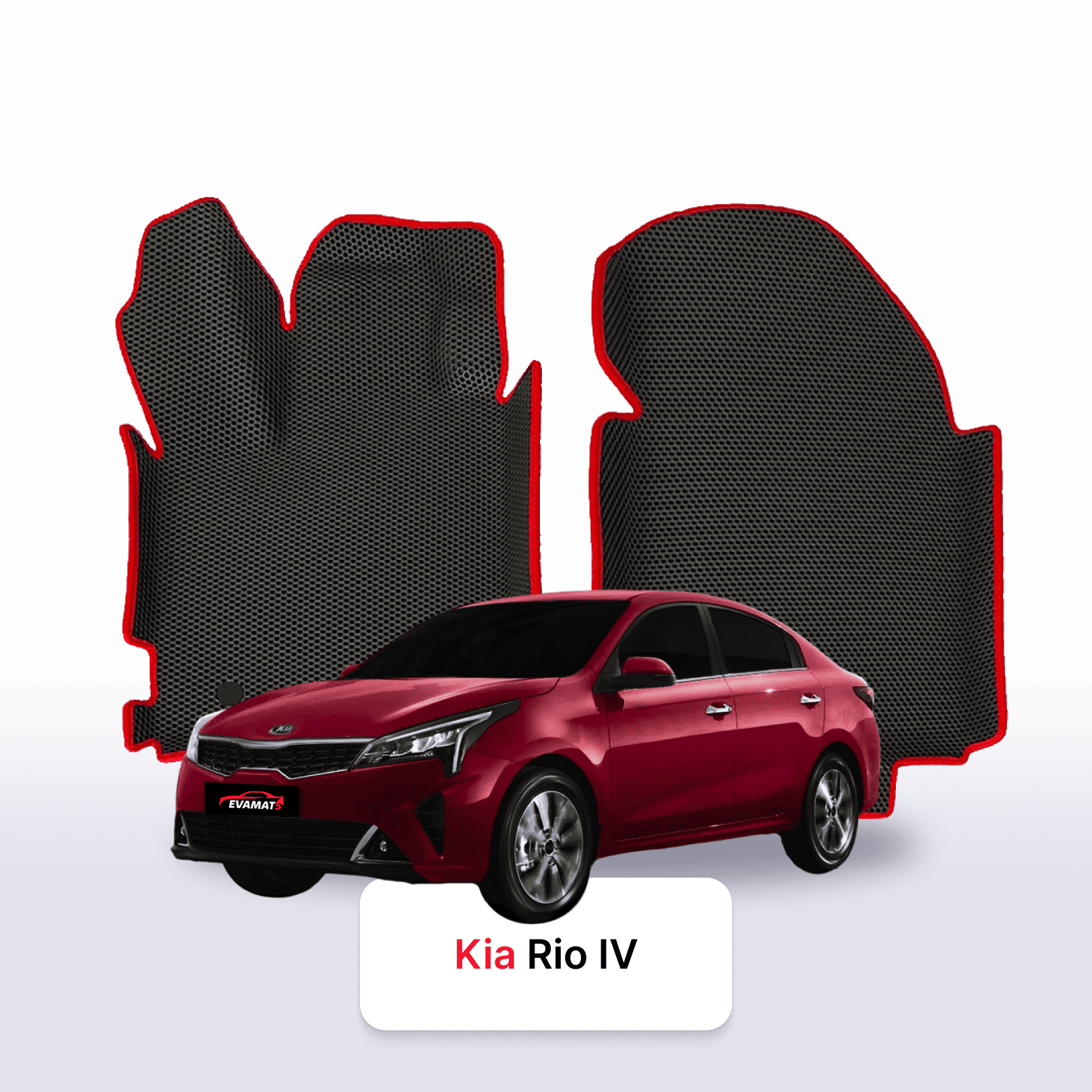 Autokoberce EVAMATS pro Kia Rio IV gen 2017-2023 rok SEDAN Autokoberce EVAMATS pro Kia Rio IV gen 2017-2023 rok SEDAN