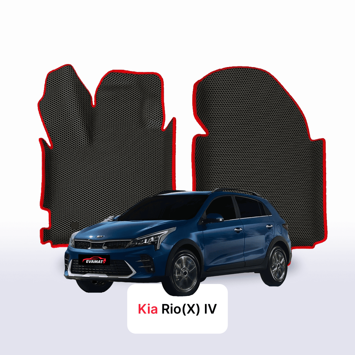 Autokoberce EVAMATS pro Kia Rio(X) IV gen 2017-2023 rok HATCHBACK 5dv.