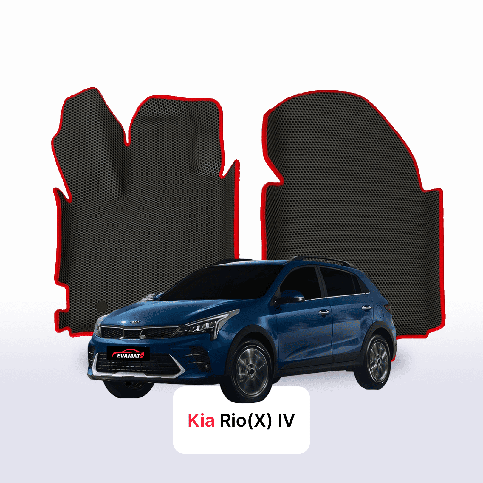 Autokoberce EVAMATS pro Kia Rio(X) IV gen 2017-2023 rok HATCHBACK 5dv. Autokoberce EVAMATS pro Kia Rio(X) IV gen 2017-2023 rok HATCHBACK 5dv.