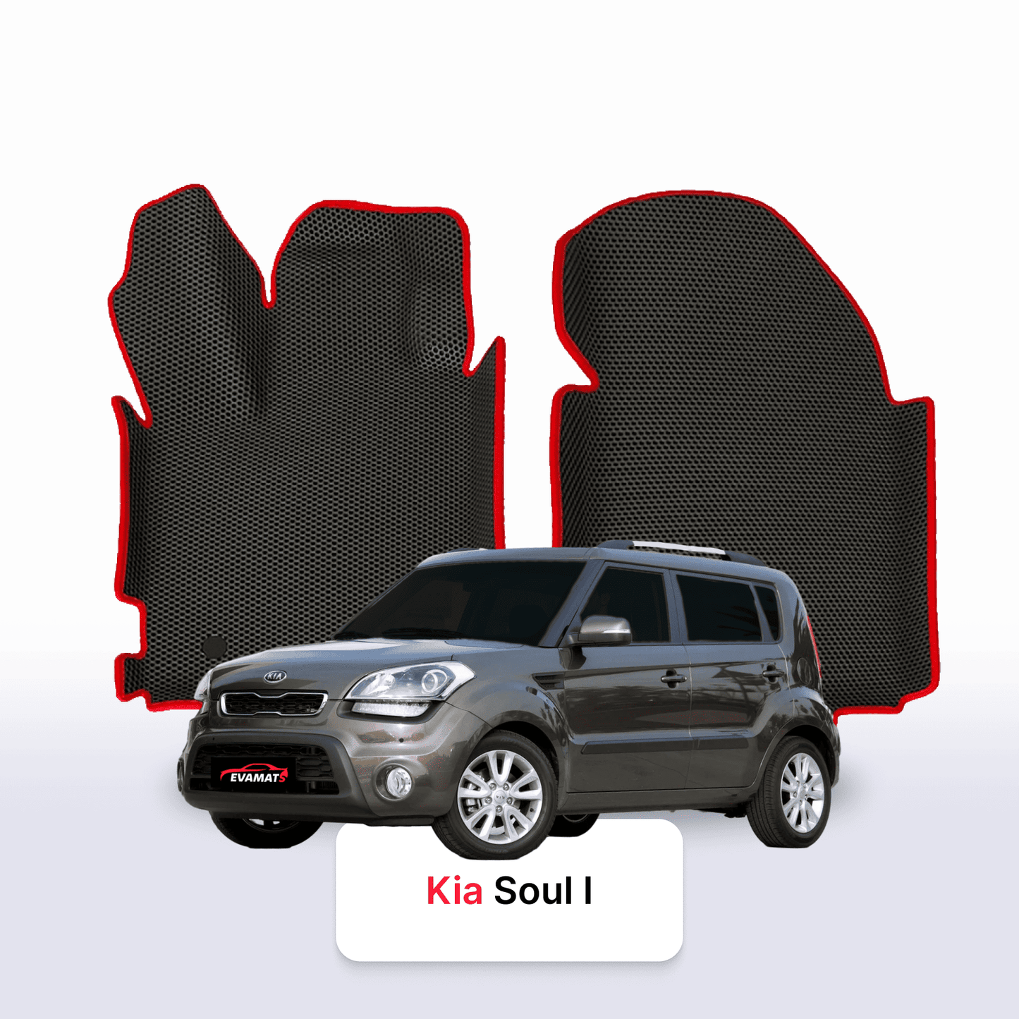 Autokoberce EVAMATS pro Kia Soul I gen 2008-2014 rok HATCHBACK 5dv.