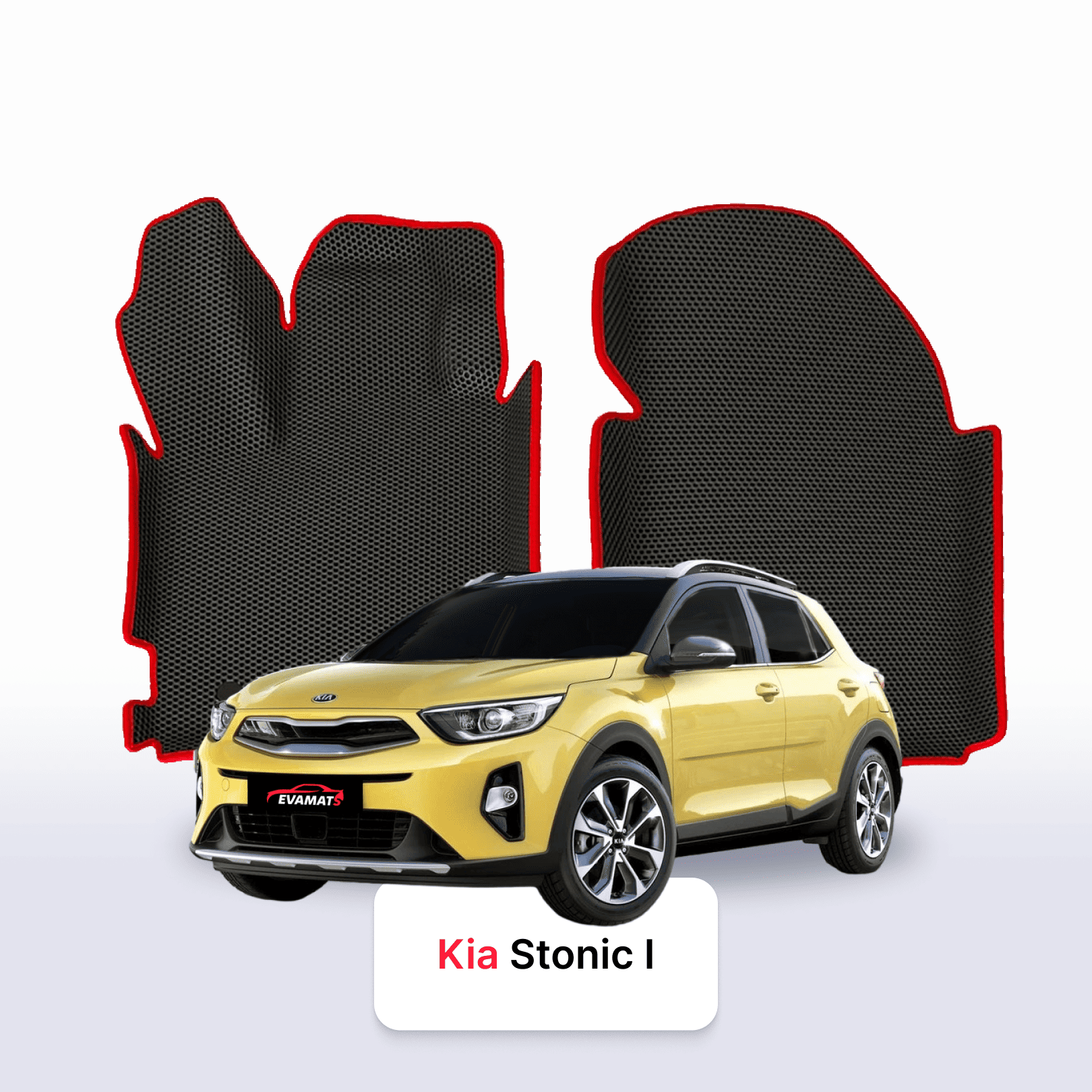 Autokoberce EVAMATS pro SUV Kia Stonic I gen 2017-2025 rok Autokoberce EVAMATS pro SUV Kia Stonic I gen 2017-2025 rok