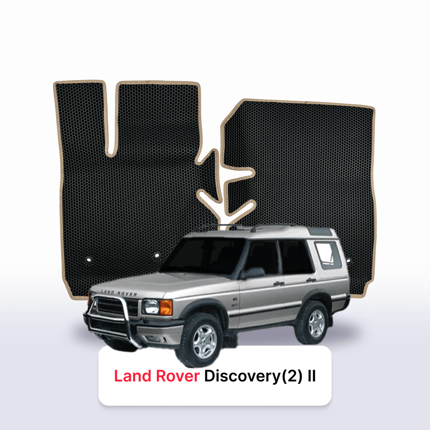 Autokoberce EVAMATS pro SUV Land Rover Discovery(2) 2 gen 1998-2004