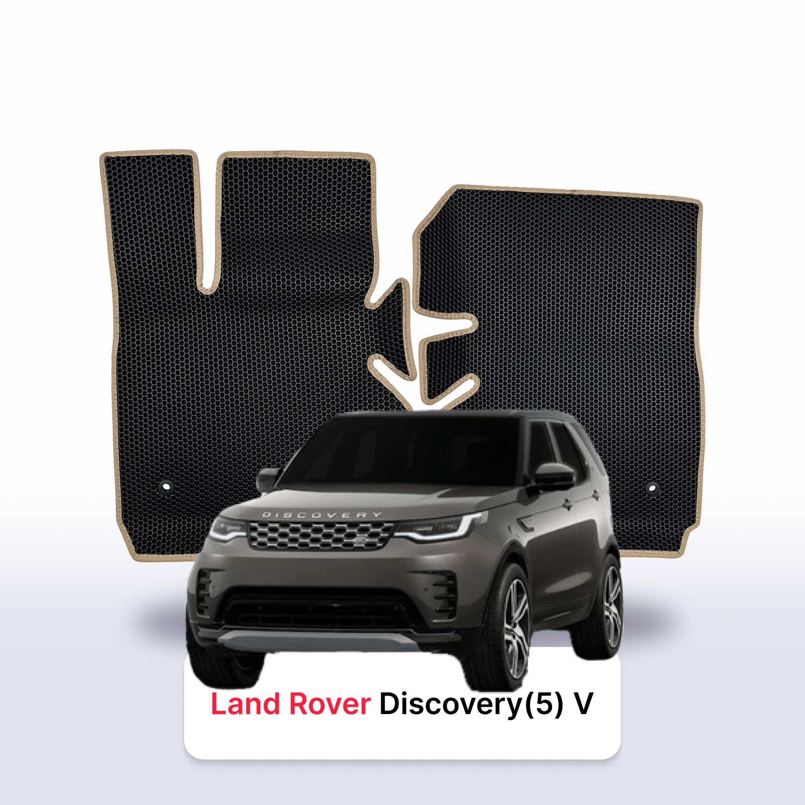 Autokoberce EVAMATS pro SUV Land Rover Discovery(5) 5 gen 2016-2025 Autokoberce EVAMATS pro SUV Land Rover Discovery(5) 5 gen 2016-2025