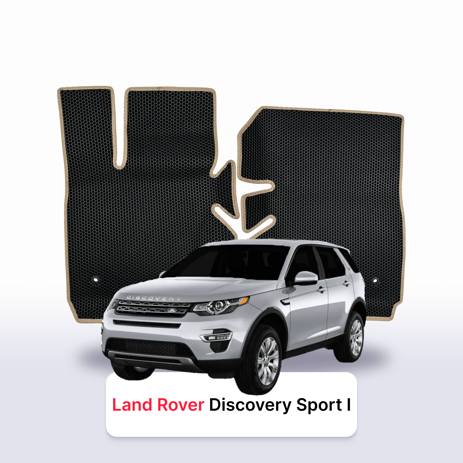 Autokoberce EVAMATS pro SUV Land Rover Discovery Sport 1 gen 2014-2019 Autokoberce EVAMATS pro SUV Land Rover Discovery Sport 1 gen 2014-2019
