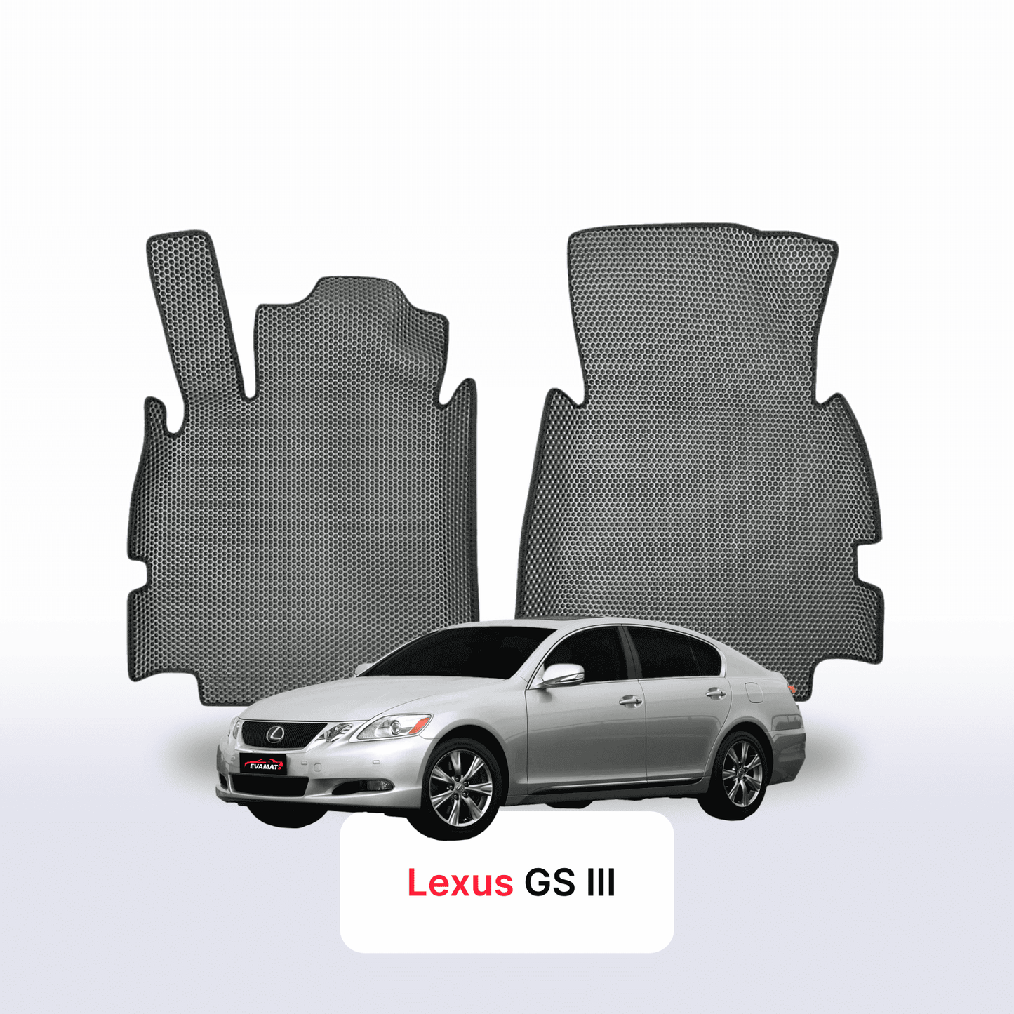 Autokoberce EVAMATS pro Lexus GS 3 gen 2004-2011 rok SEDAN