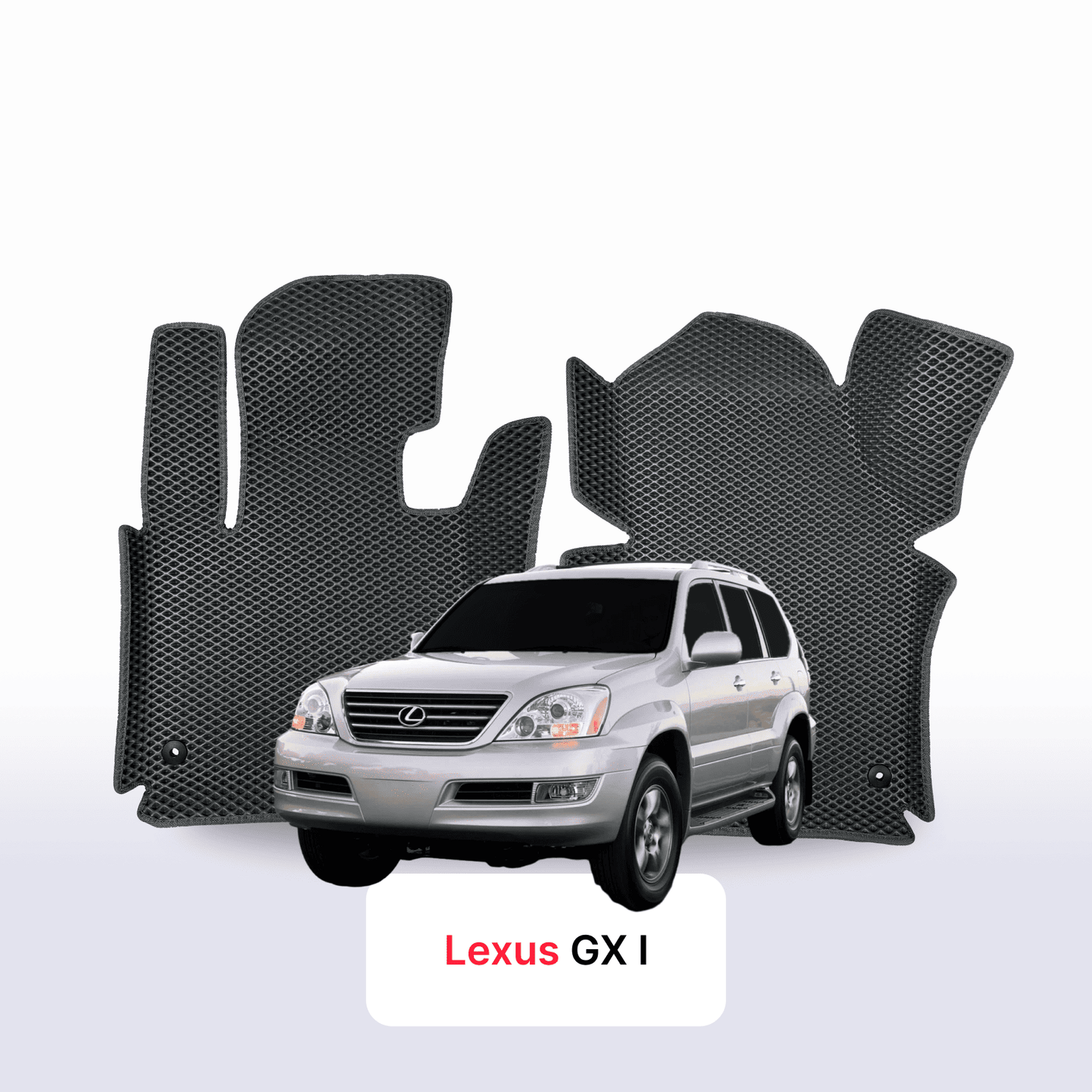 Autokoberce EVAMATS pro SUV Lexus GX 1 gen 2002-2009