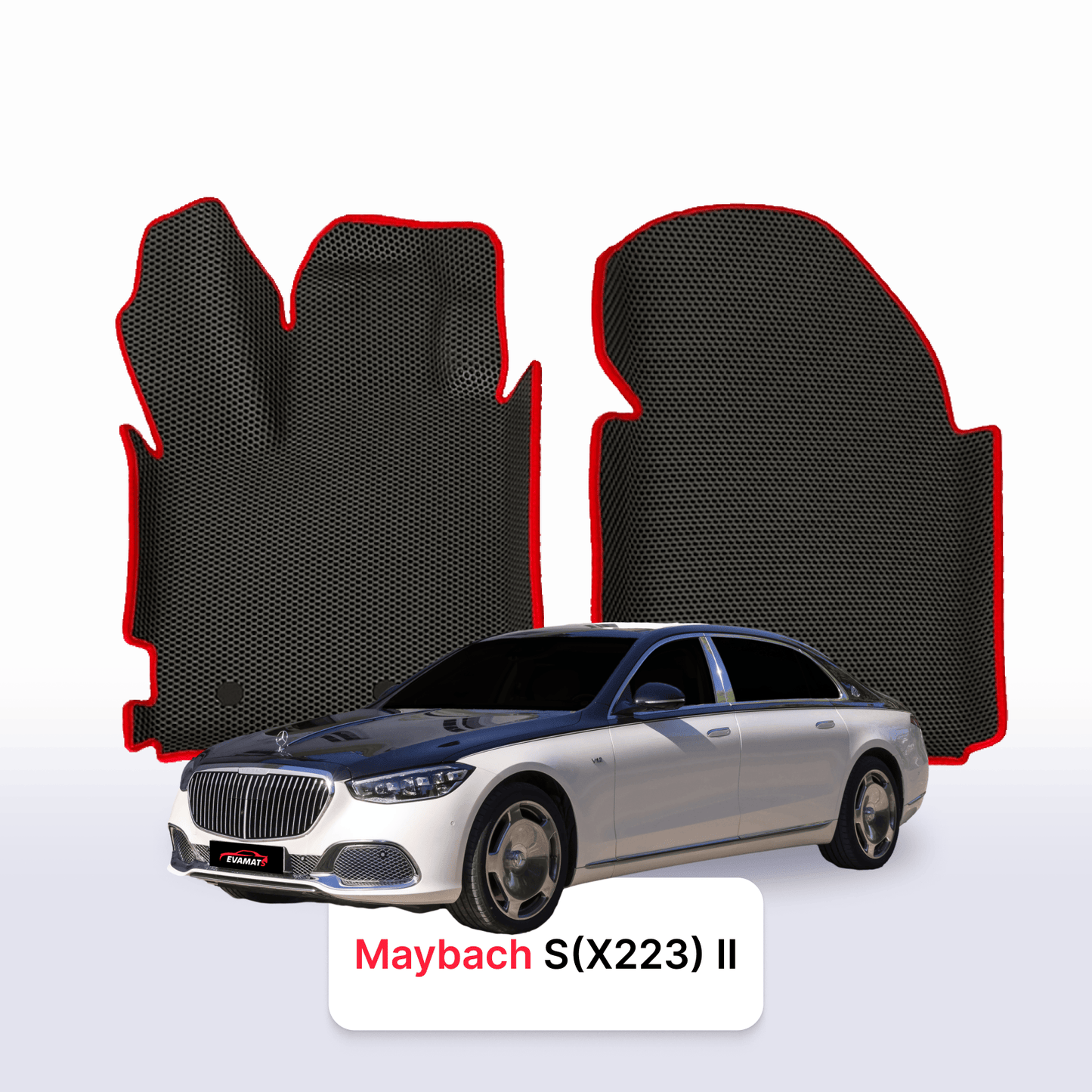Autokoberce EVAMATS pro Maybach S(X223) 2 gen 2021-2024 rok SEDAN 4místný