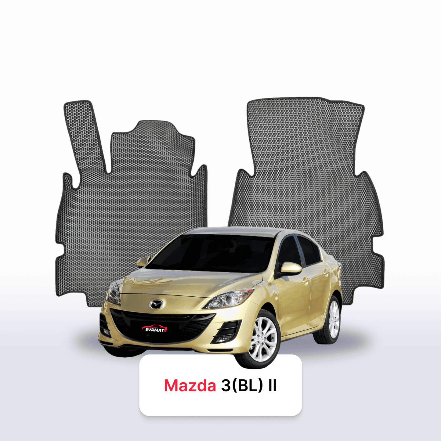 Autokoberce EVAMATS pro Mazdu 3(BL) 2 gen 2008-2013 rok SEDAN