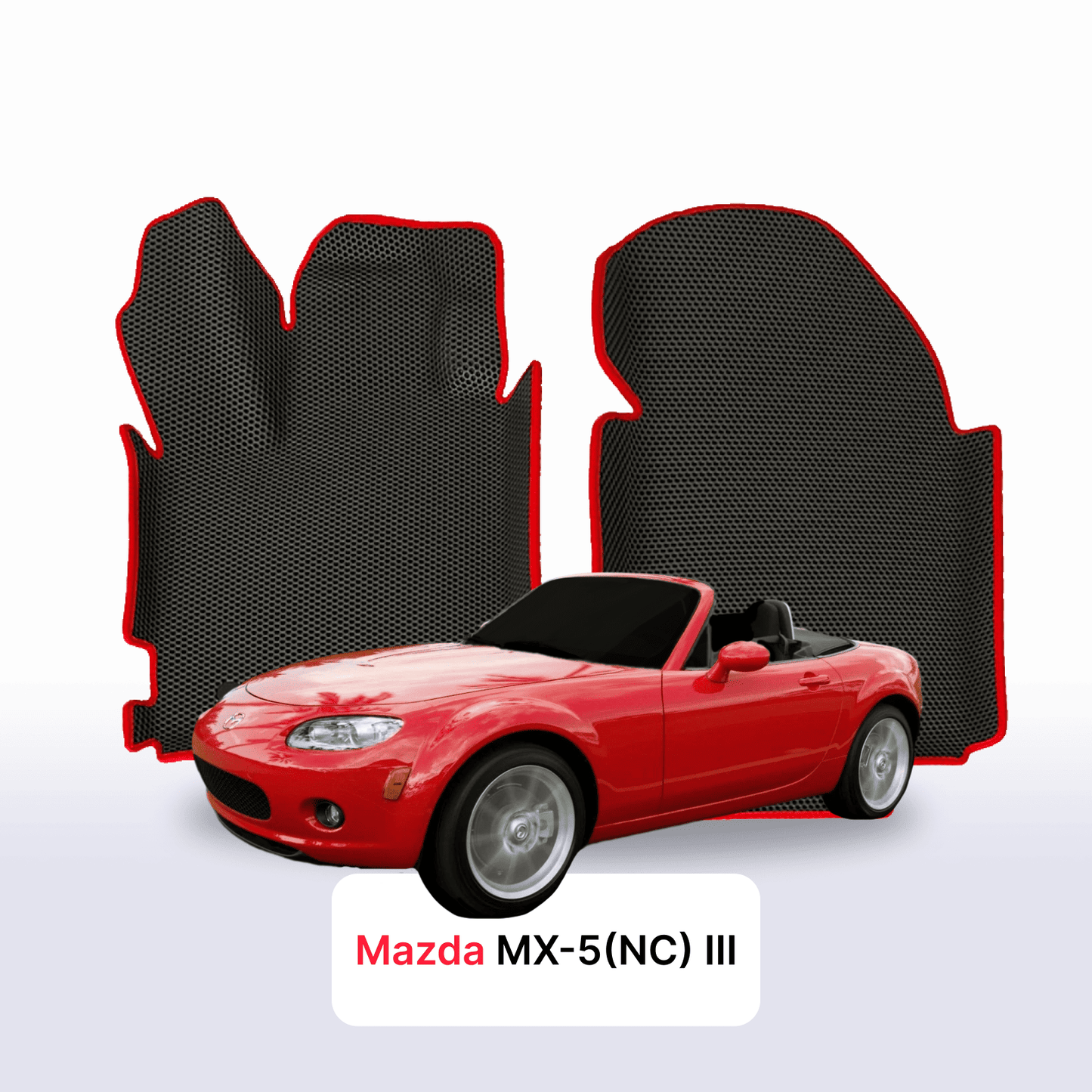 Autokoberce EVAMATS pro Mazda MX-5(NC) 3 gen 2005-2015 rok ROADSTER