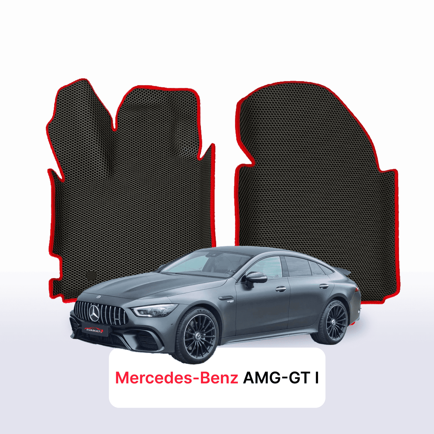 Autokoberce EVAMATS pro Mercedes-Benz AMG GT 4-Door (X290) 2018-2024 rok COUPE
