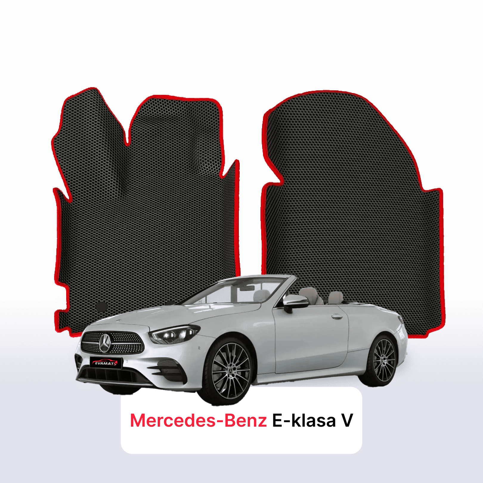 Autokoberce EVAMATS pro Mercedes-Benz E-class 5 gen (W213) 2016 – 2023 rok CABRIO Autokoberce EVAMATS pro Mercedes-Benz E-class 5 gen (W213) 2016 – 2023 rok CABRIO