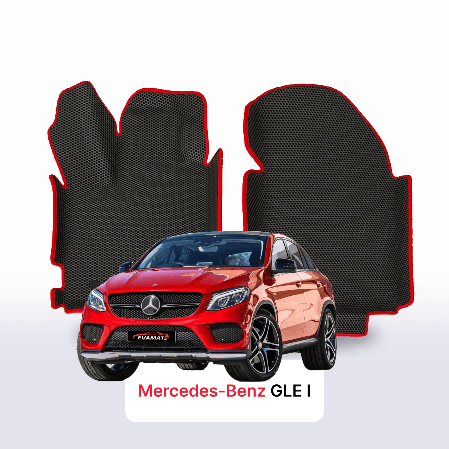 Autokoberce EVAMATS pro Mercedes-Benz GLE Coupe 1 gen (C292) SUV 2015 – 2019