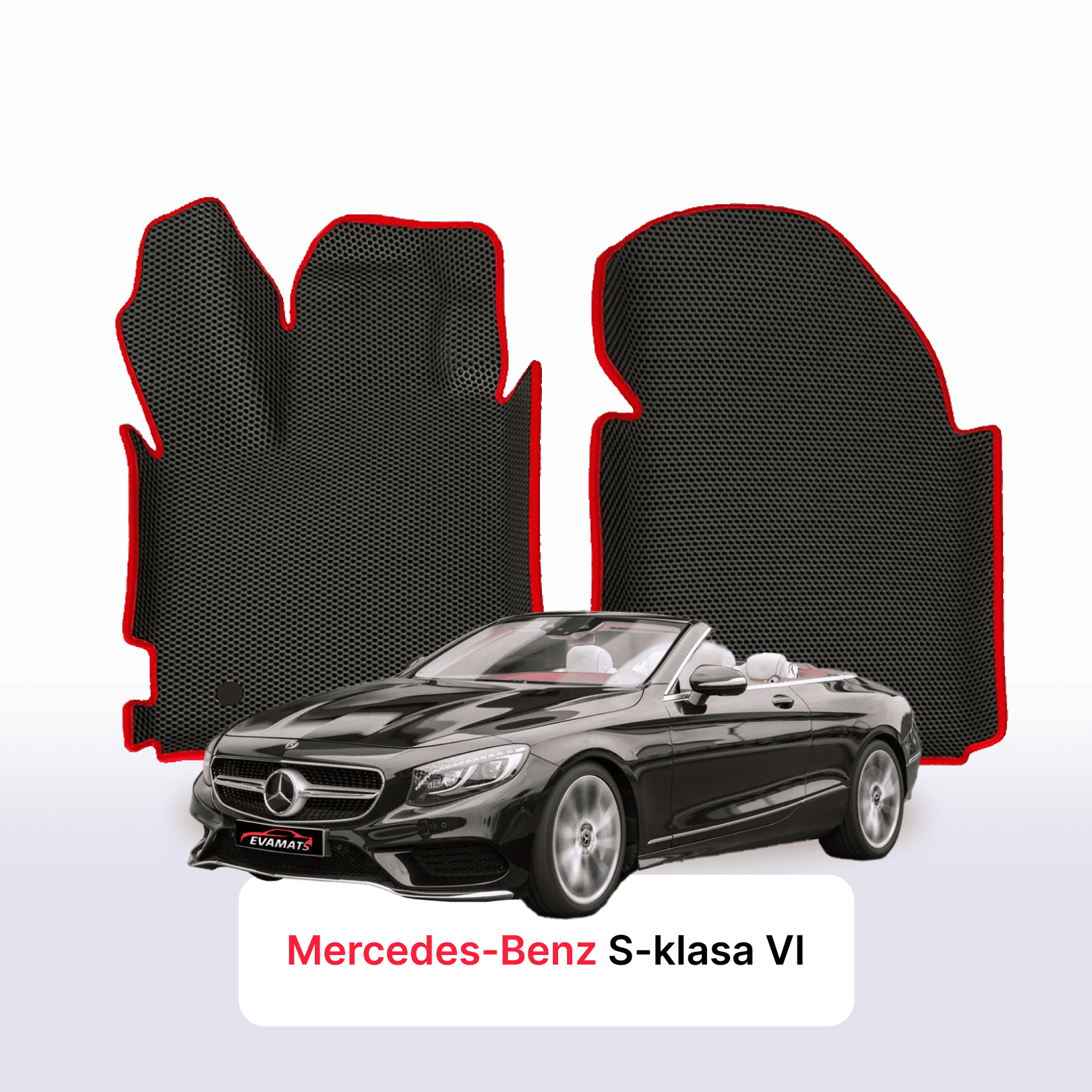 Autokoberce EVAMATS pro Mercedes-Benz S-class 6 gen (W222) 2013 – 2020 rok CABRIO Autokoberce EVAMATS pro Mercedes-Benz S-class 6 gen (W222) 2013 – 2020 rok CABRIO