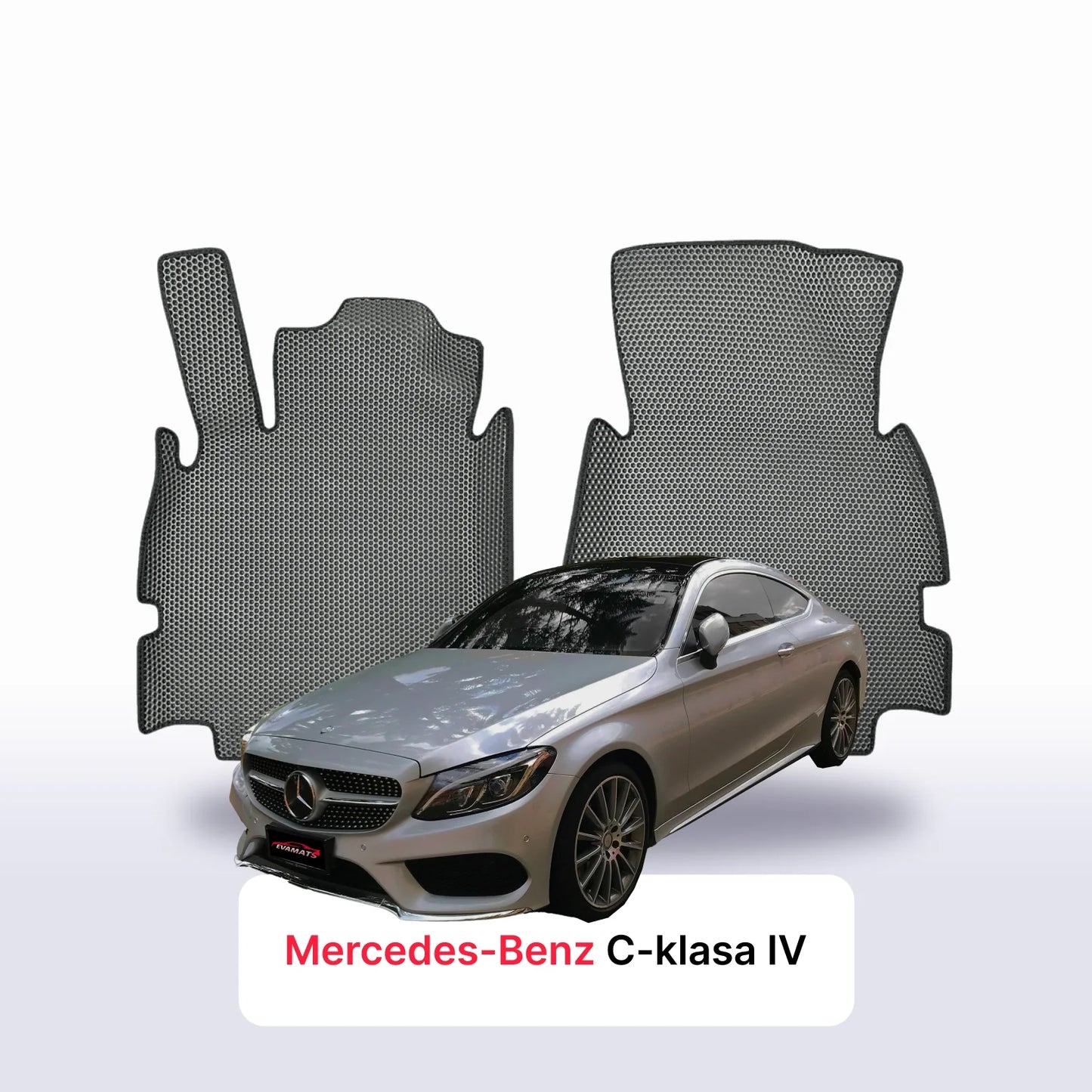 Autokoberce EVAMATS pro Mercedes-Benz C-class 2 gen (C205) 2015 – 2023 rok COUPE