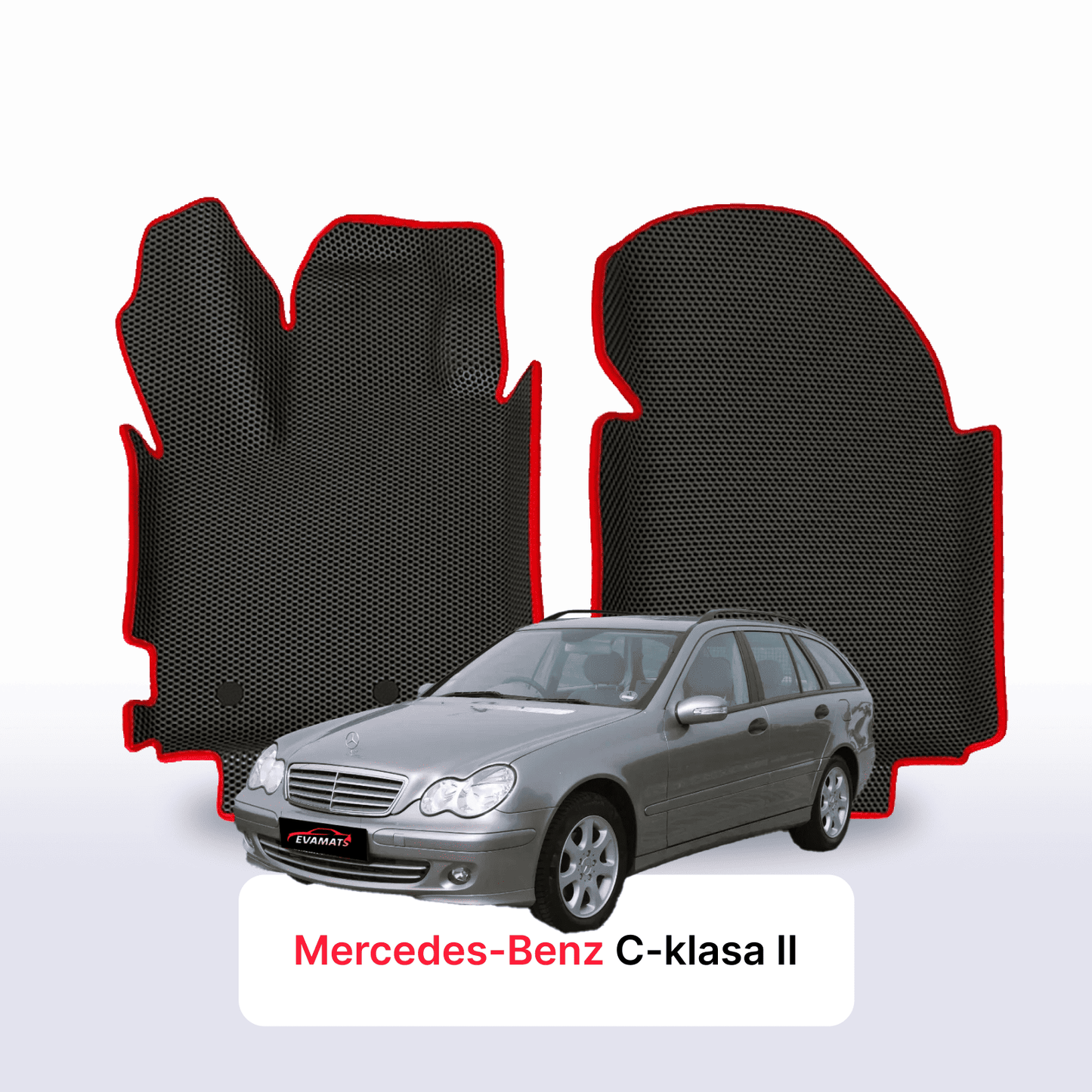 Autokoberce EVAMATS pro Mercedes-Benz С-class 2 gen (W203) rok 2000–2007 STATION WAGON