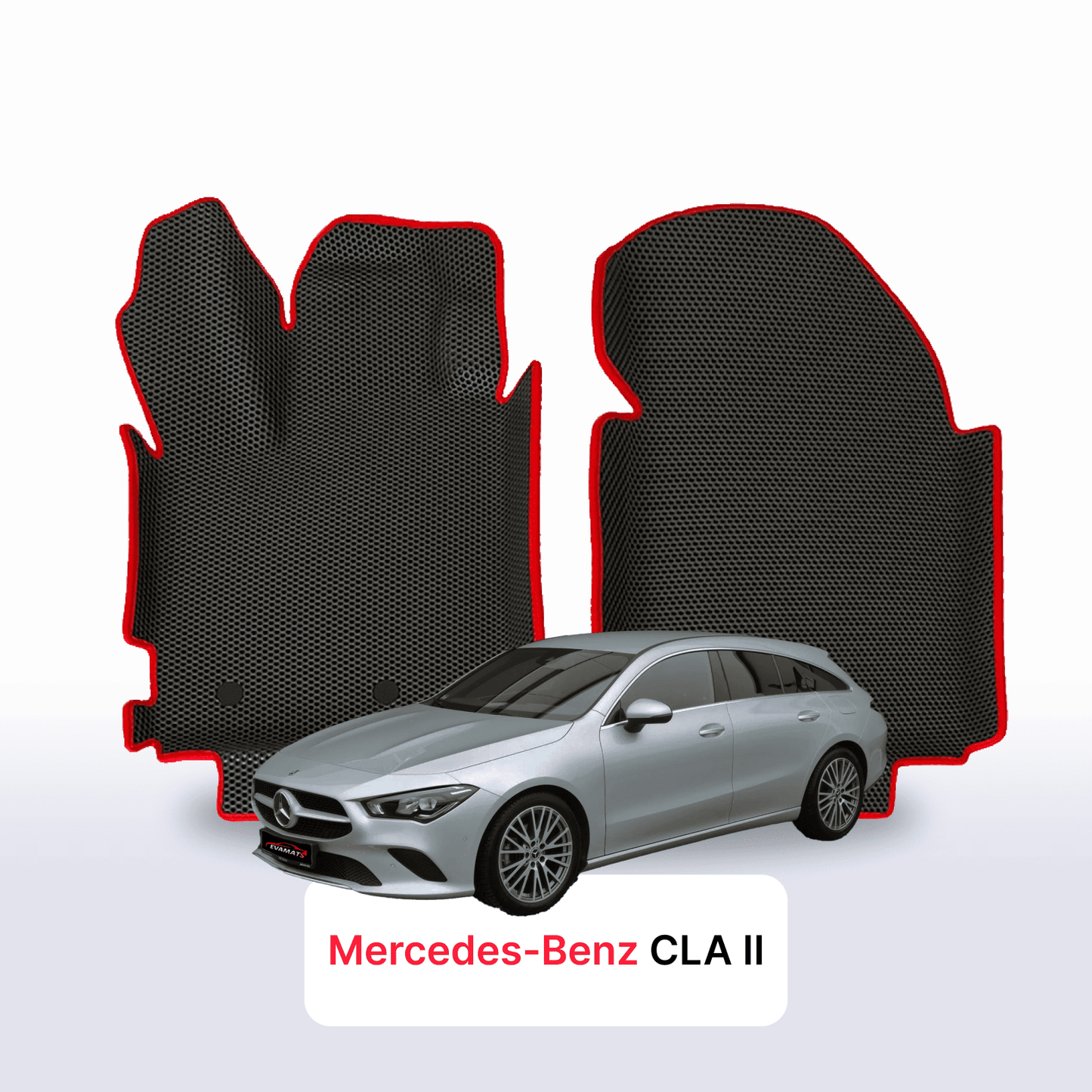 Autokoberce EVAMATS pro Mercedes Benz CLA 2 gen (C118) shooting brake 2019-2025 rok STATION WAGON