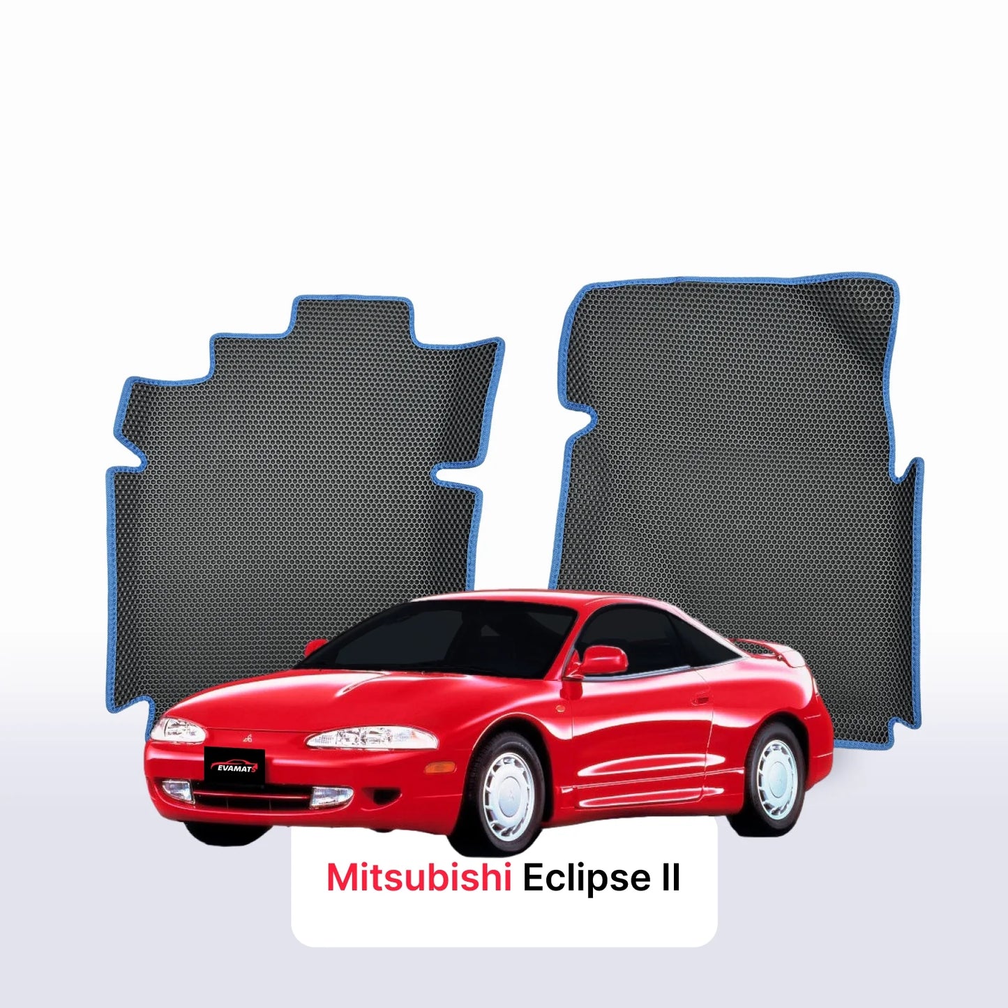 Autokoberce EVAMATS pro Mitsubishi Eclipse 2 gen 1994-1999 rok COUPE