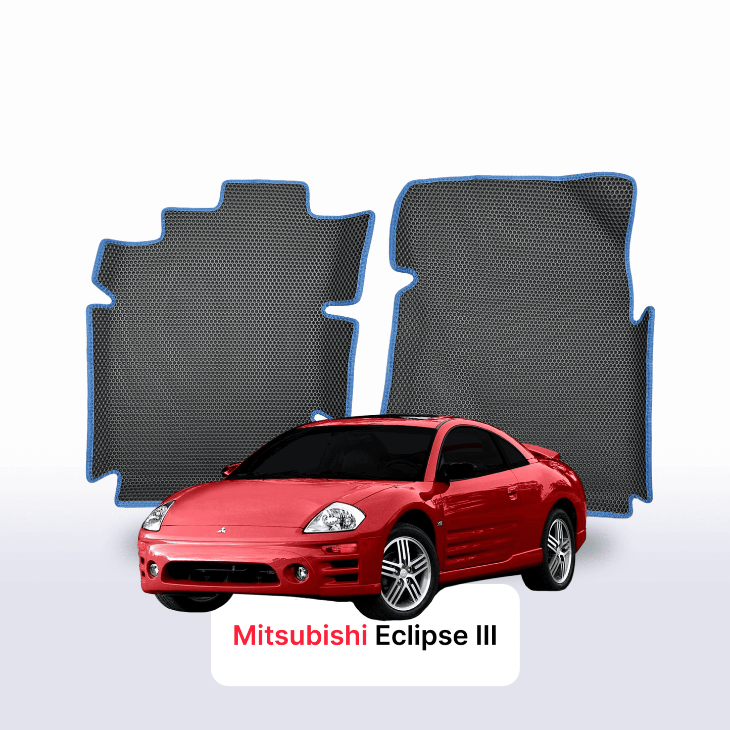 Autokoberce EVAMATS pro Mitsubishi Eclipse 3 gen 1999-2005 rok COUPE