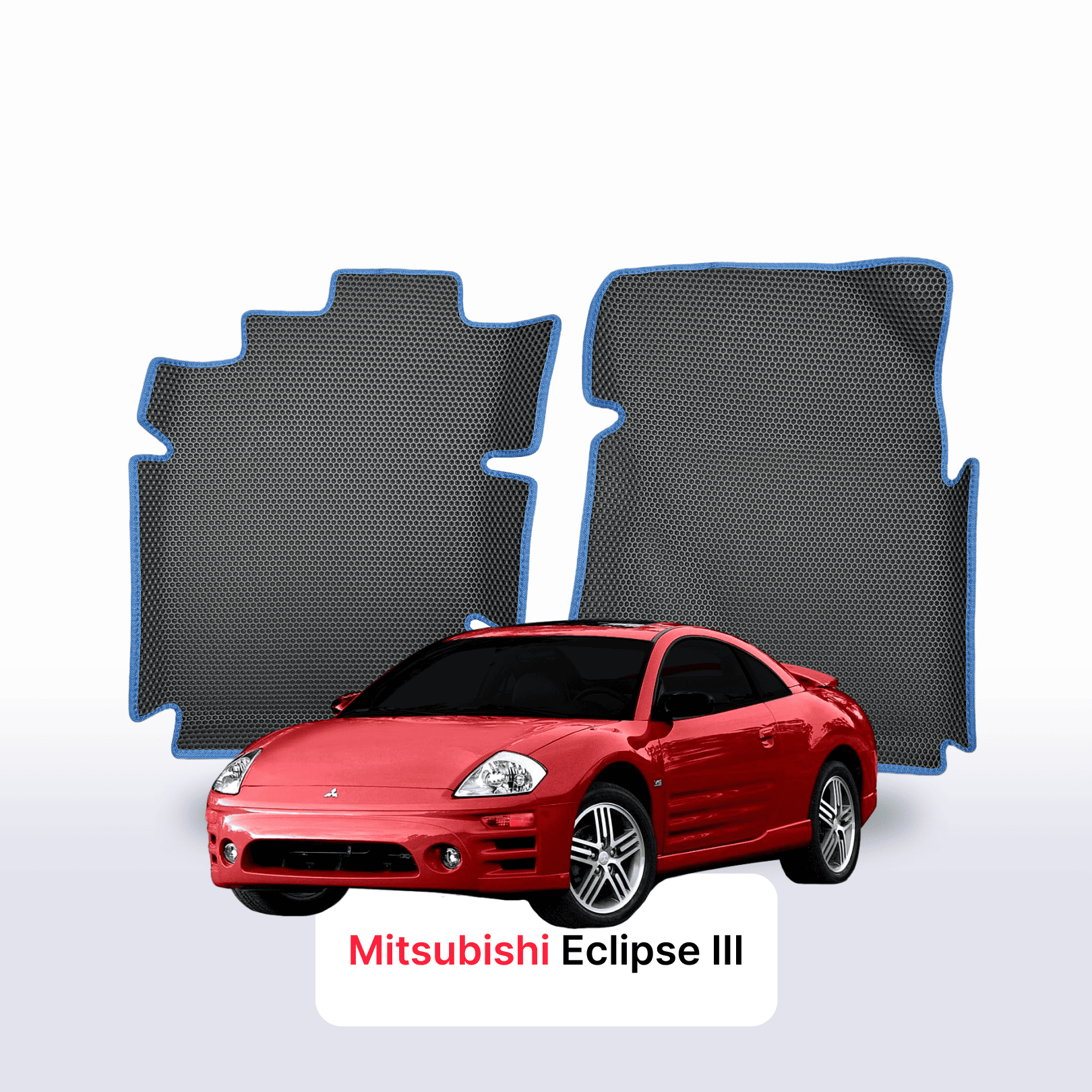 Autokoberce EVAMATS pro Mitsubishi Eclipse 3 gen 1999-2005 rok COUPE Autokoberce EVAMATS pro Mitsubishi Eclipse 3 gen 1999-2005 rok COUPE