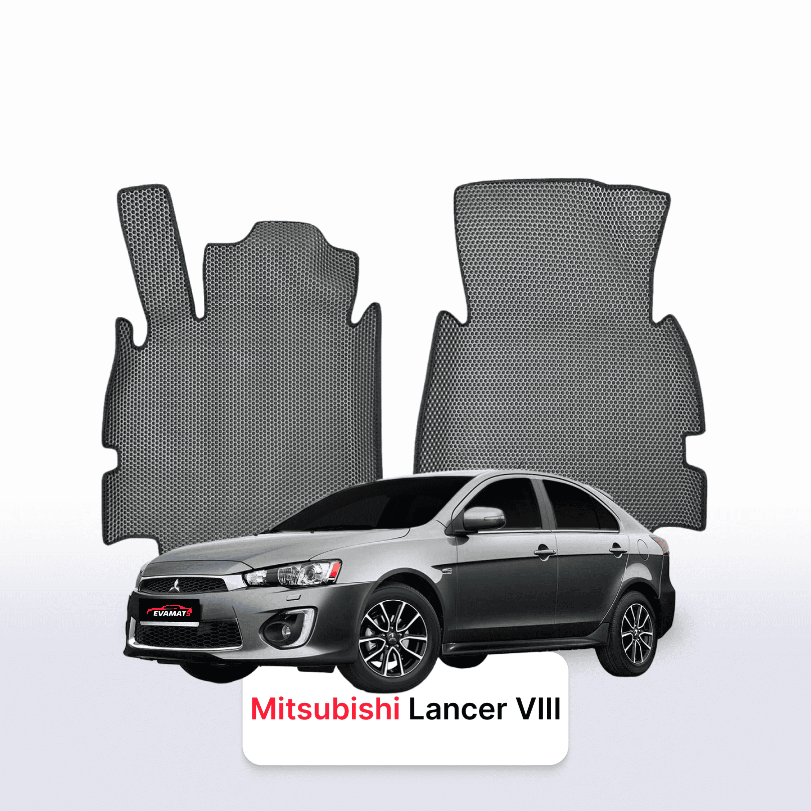 Autokoberce EVAMATS pro Mitsubishi Lancer 10 gen 2007-2017 rok HATCHBACK 5dv. Autokoberce EVAMATS pro Mitsubishi Lancer 10 gen 2007-2017 rok HATCHBACK 5dv.