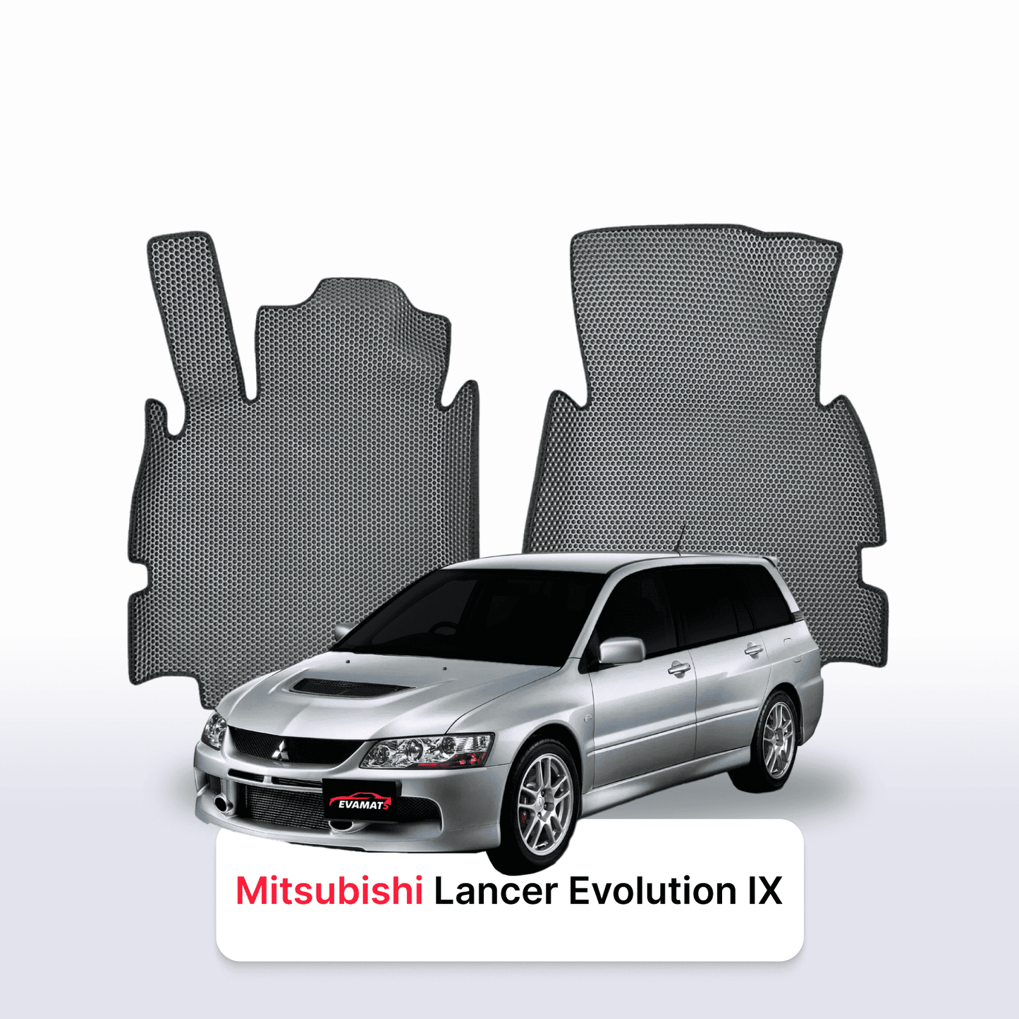 Autokoberce EVAMATS pro Mitsubishi Lancer Evolution 9 gen 2005-2007 rok STATION WAGON