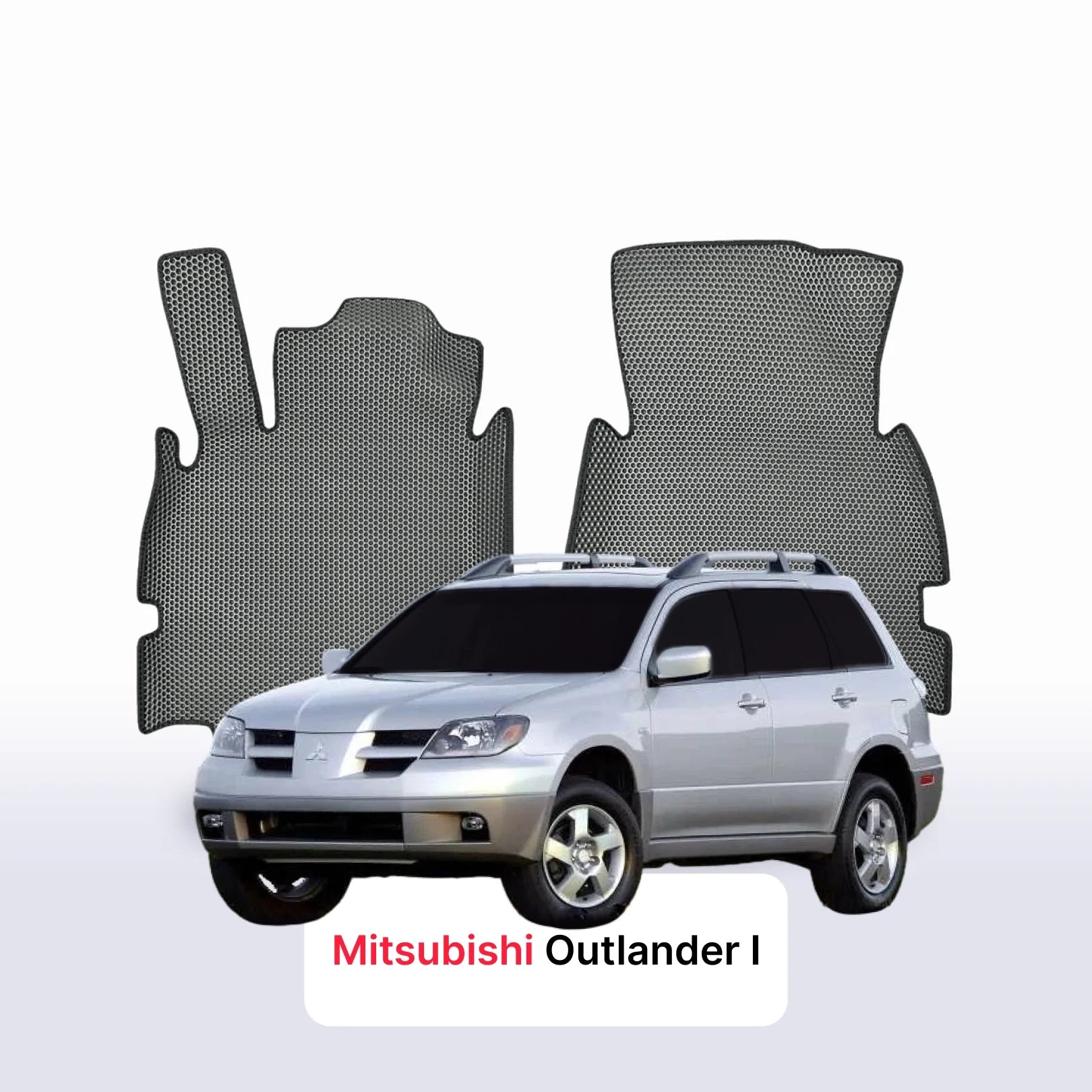 Autokoberce EVAMATS pro SUV Mitsubishi Outlander 1 gen 2002-2009 Autokoberce EVAMATS pro SUV Mitsubishi Outlander 1 gen 2002-2009