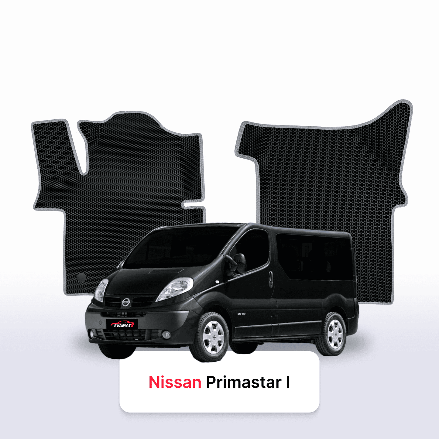 Autokoberce EVAMATS pro Nissan Primastar I gen 2002-2014 rok MINIVAN