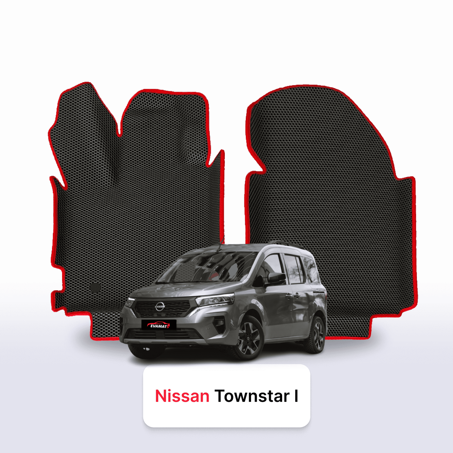 Autokoberce EVAMATS pro Nissan Townstar I gen 2021-2025 rok MINIVAN