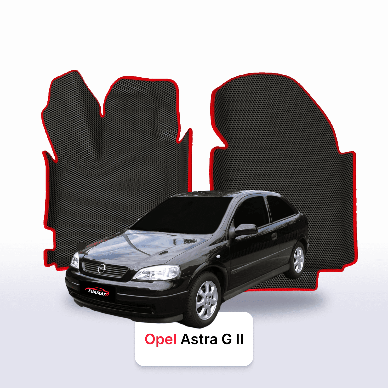 Autokoberce EVAMATS pro Opel Astra G 2 gen 1998-2009 rok HATCHBACK 3dv. Autokoberce EVAMATS pro Opel Astra G 2 gen 1998-2009 rok HATCHBACK 3dv.