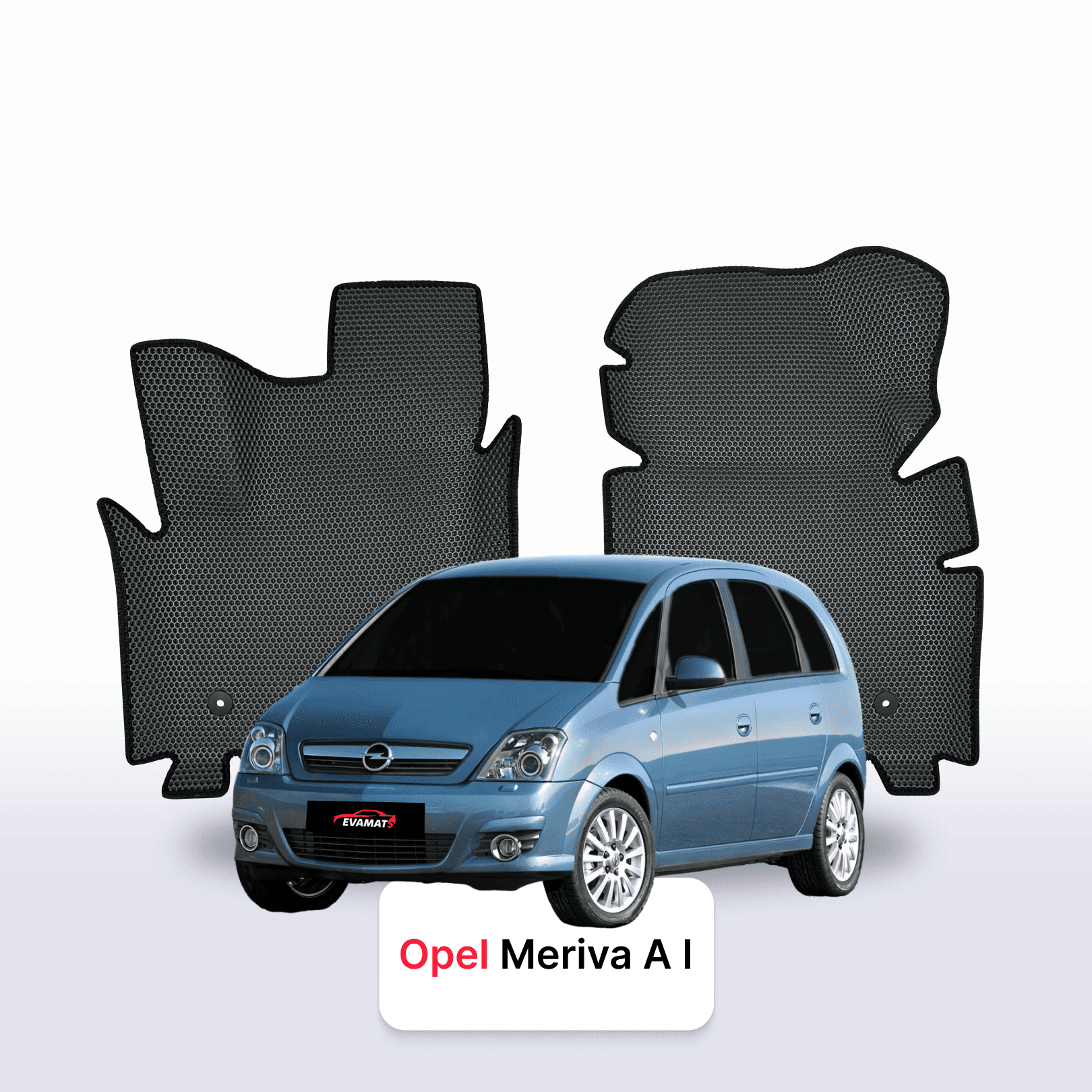 Autokoberce EVAMATS pro Opel Meriva A 1 gen 2003-2010 rok MINIVAN Autokoberce EVAMATS pro Opel Meriva A 1 gen 2003-2010 rok MINIVAN