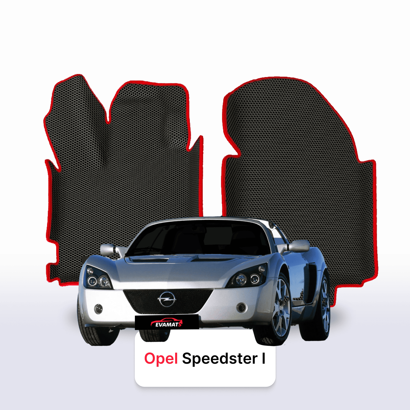 Autokoberce EVAMATS pro Opel Speedster 1 gen 2000-2005 rok ROADSTER Autokoberce EVAMATS pro Opel Speedster 1 gen 2000-2005 rok ROADSTER